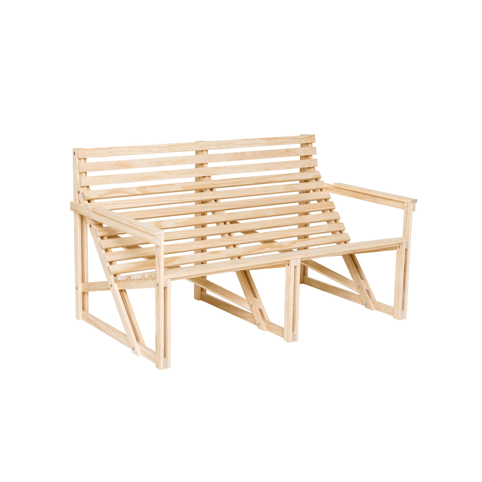 Patiobench 2-3 Naked