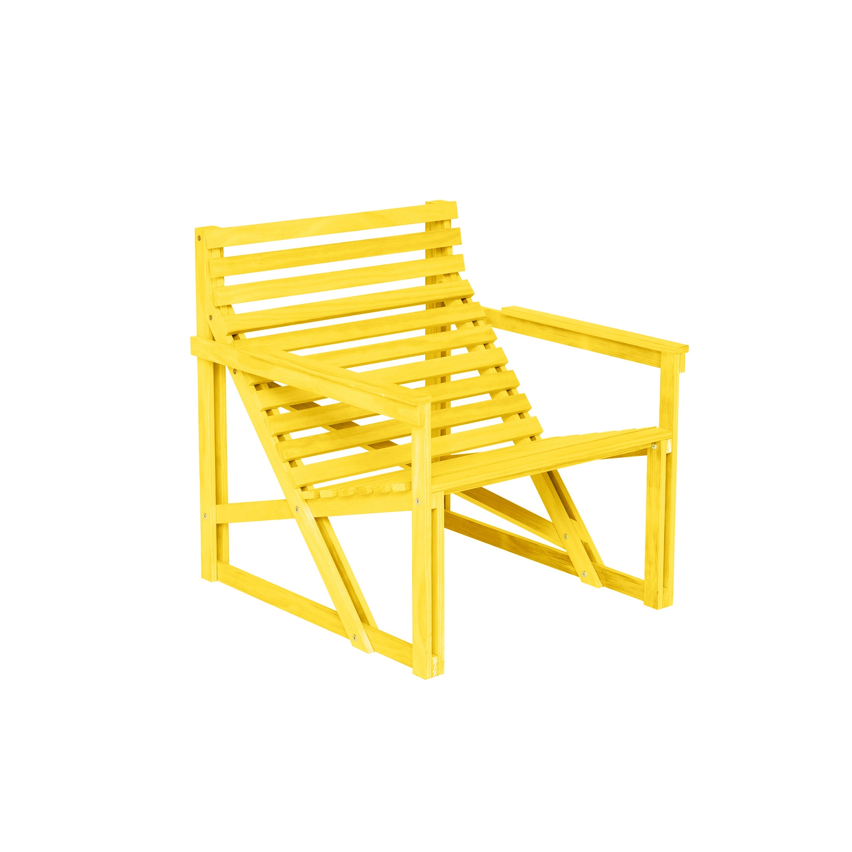 Mostrar el producto Patio Easy Chair Yellow del fabricante Weltevree