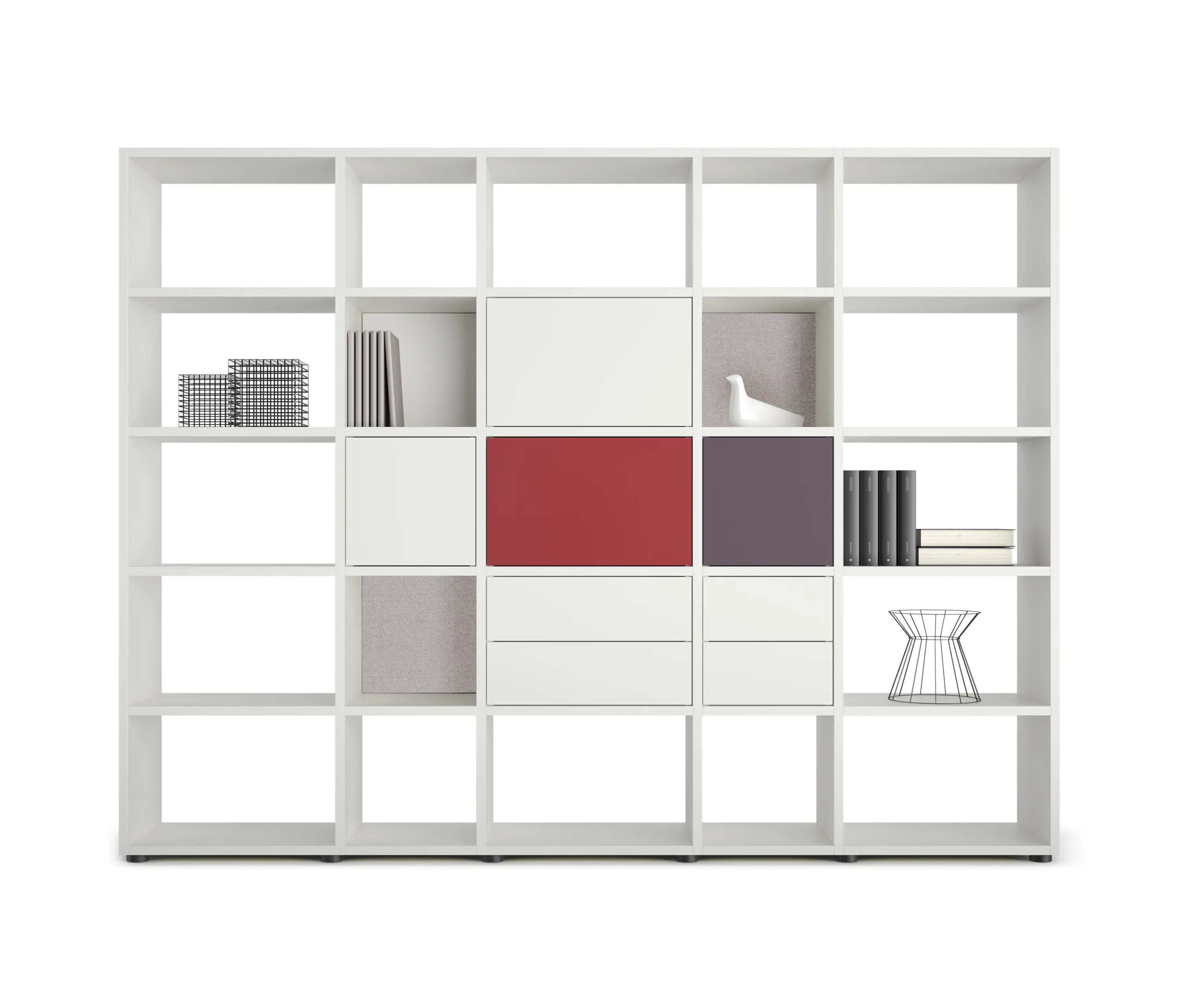 werner works - basic view Shelf system