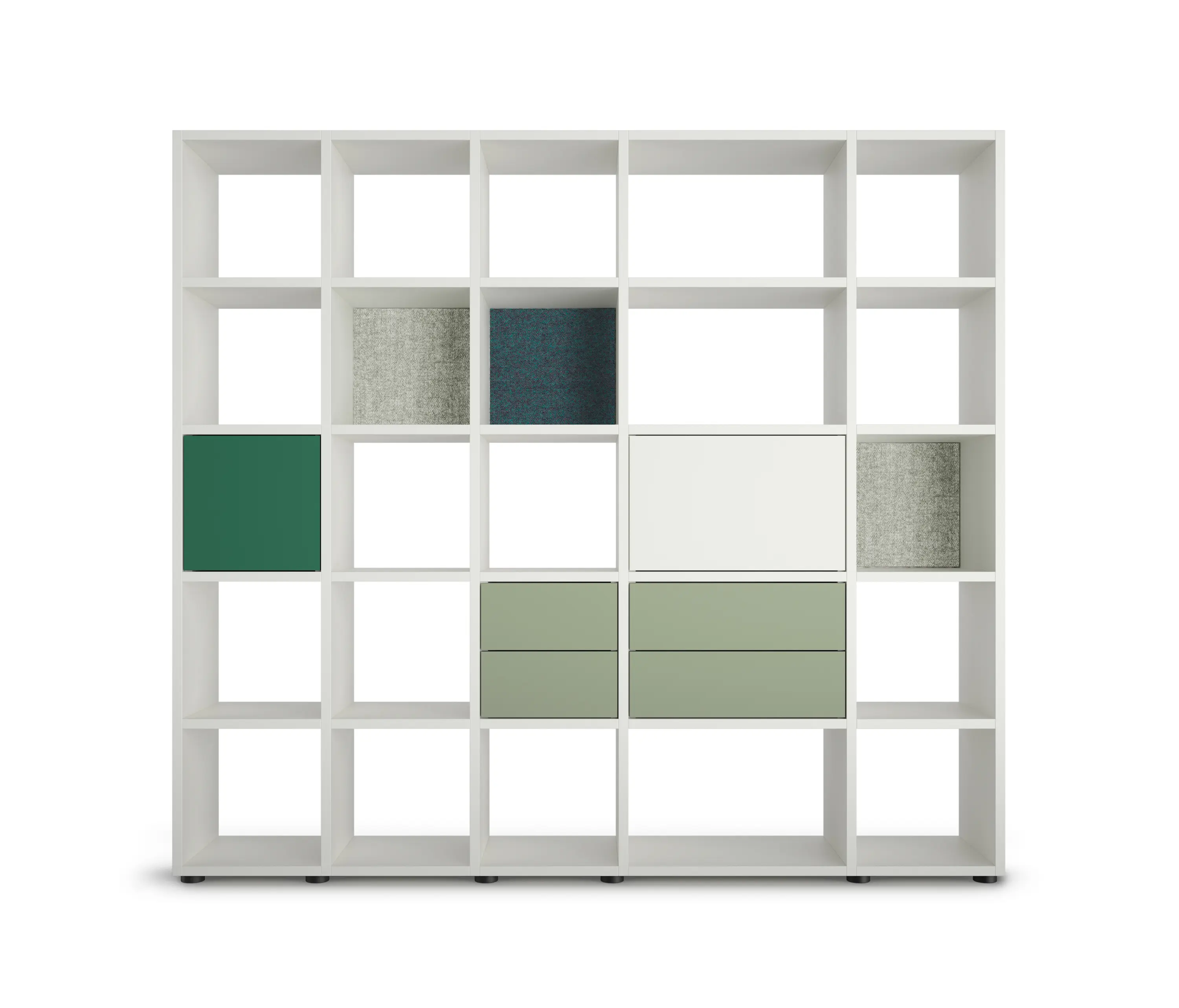 werner works - basic view Shelf system