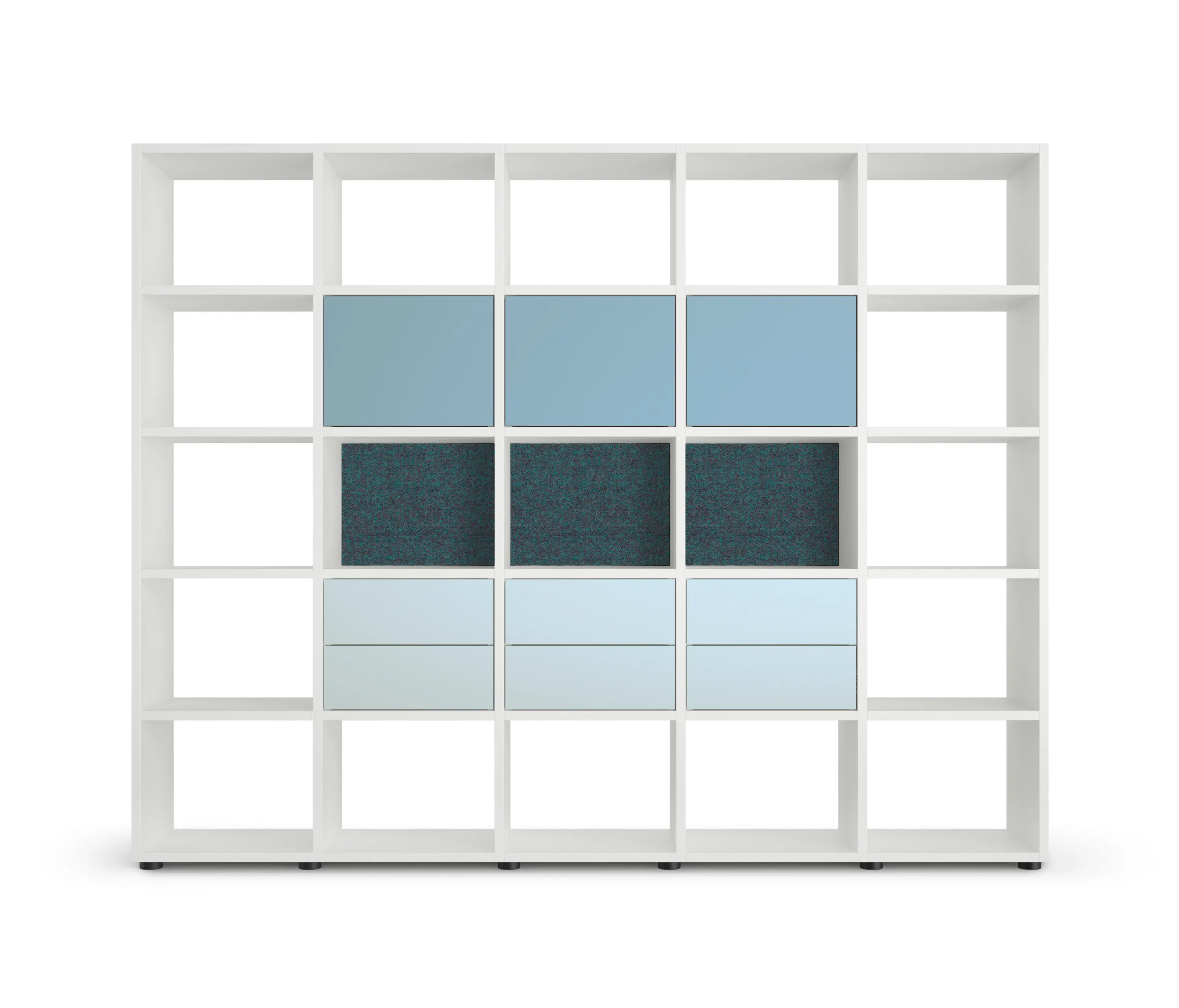 werner works - basic view Shelf system