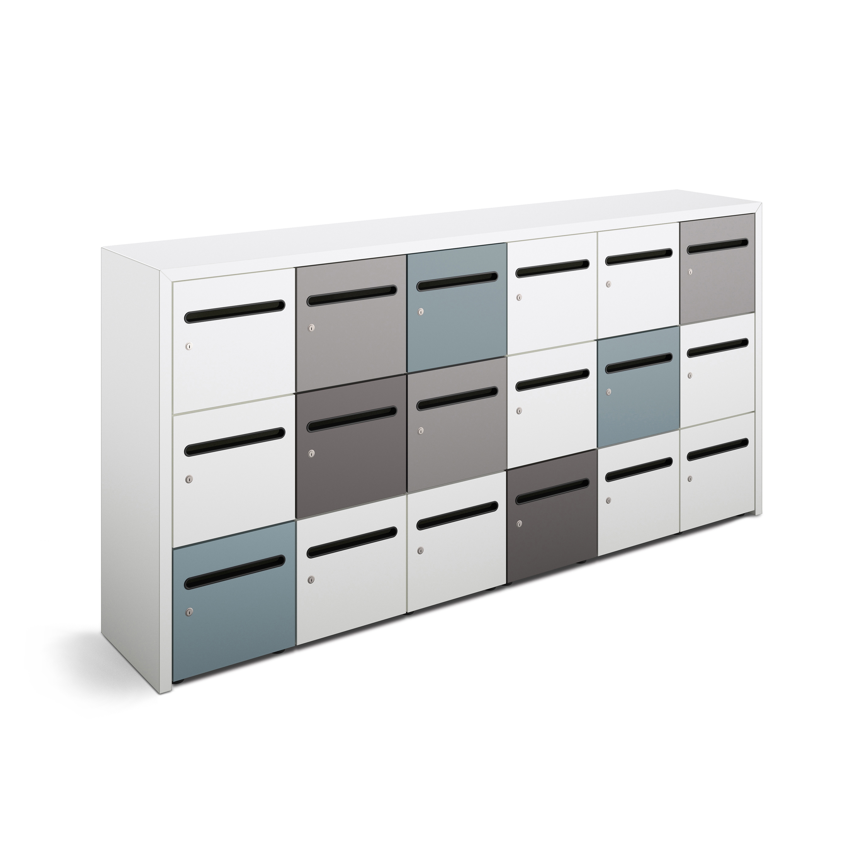 Display product lockers from manufacturer werner works