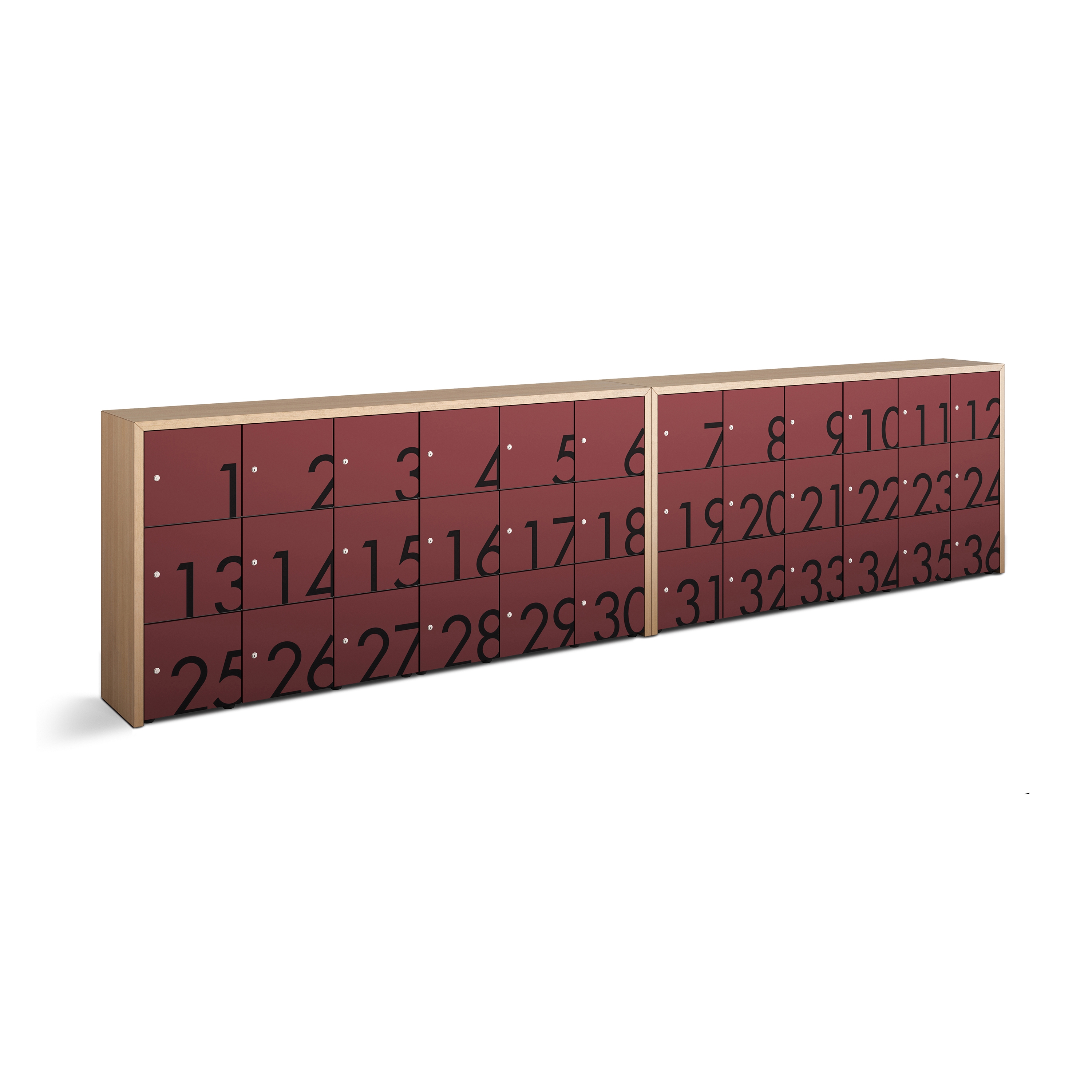 Display product lockers from manufacturer werner works