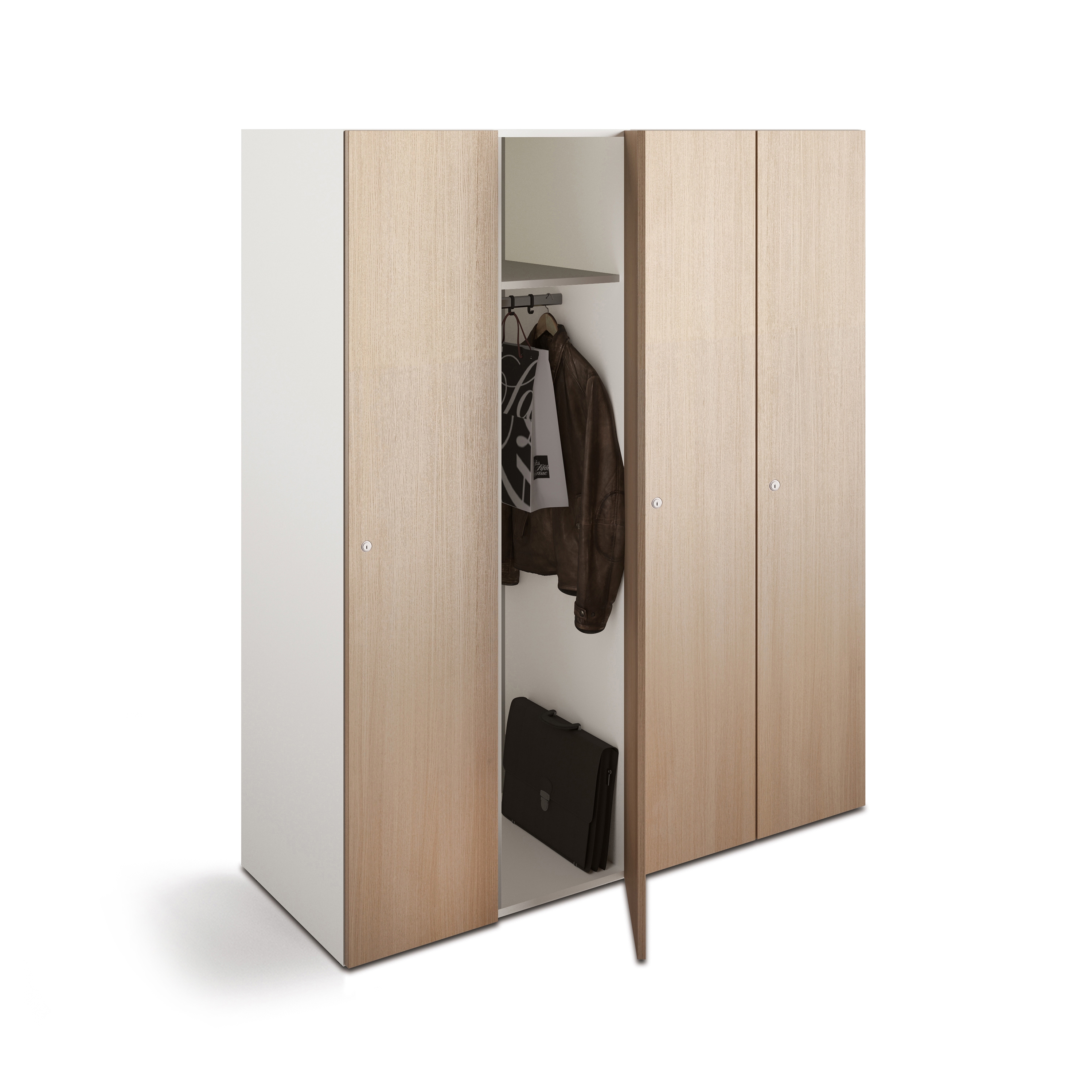 Display product lockers from manufacturer werner works