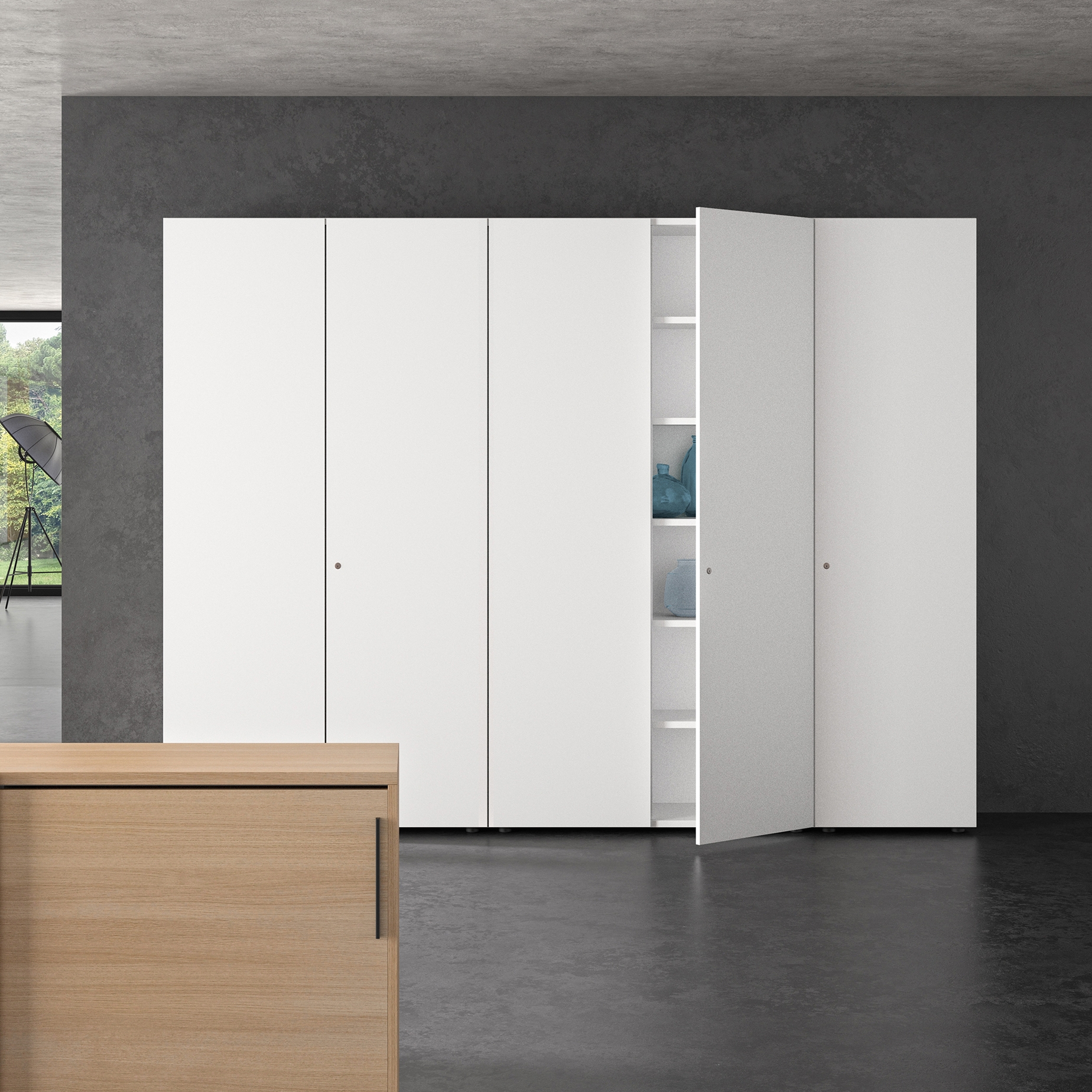 Display product basic S Cabinet System from manufacturer werner works