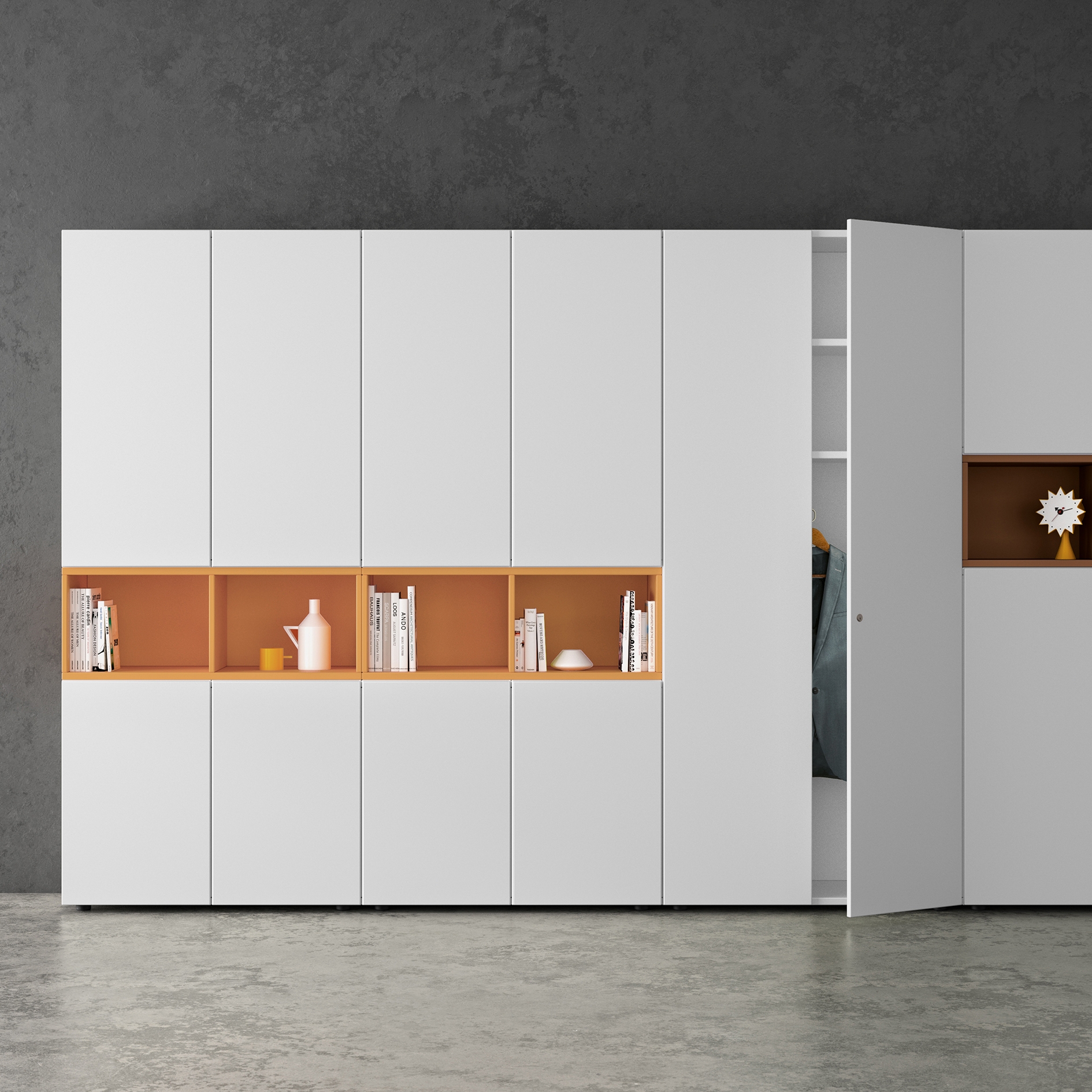 Display product basic S Cabinet System from manufacturer werner works