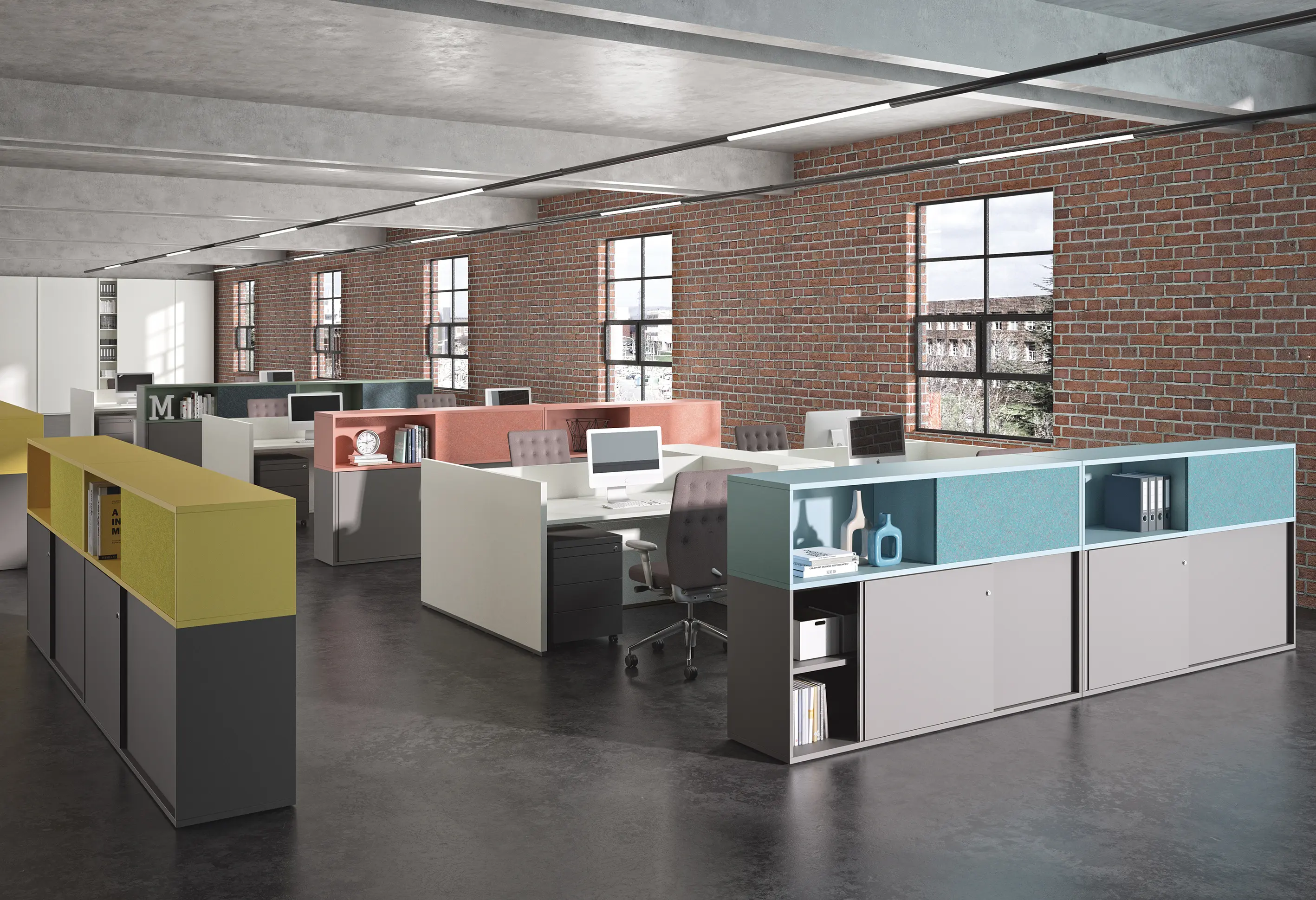 werner works - basic S Reverse combination cupboards