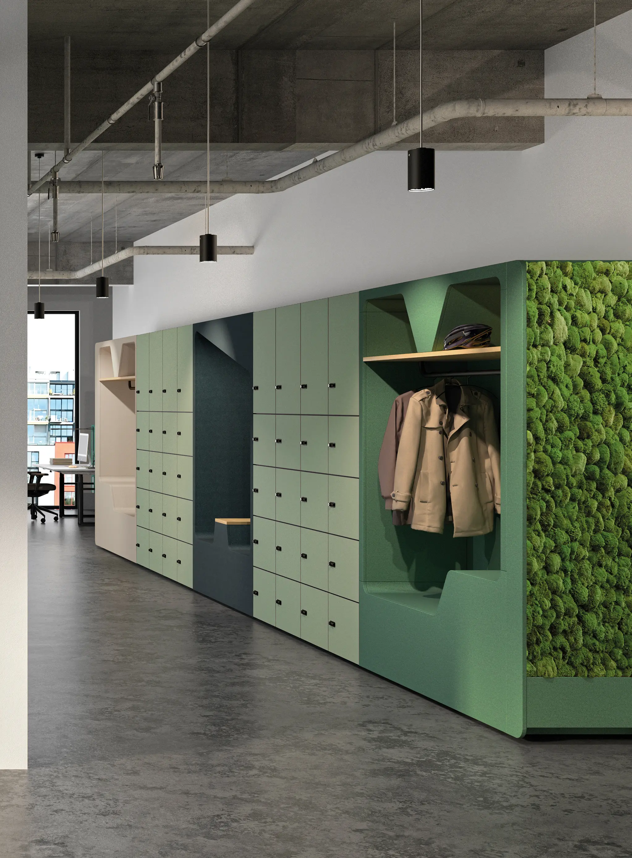 werner works - lockers