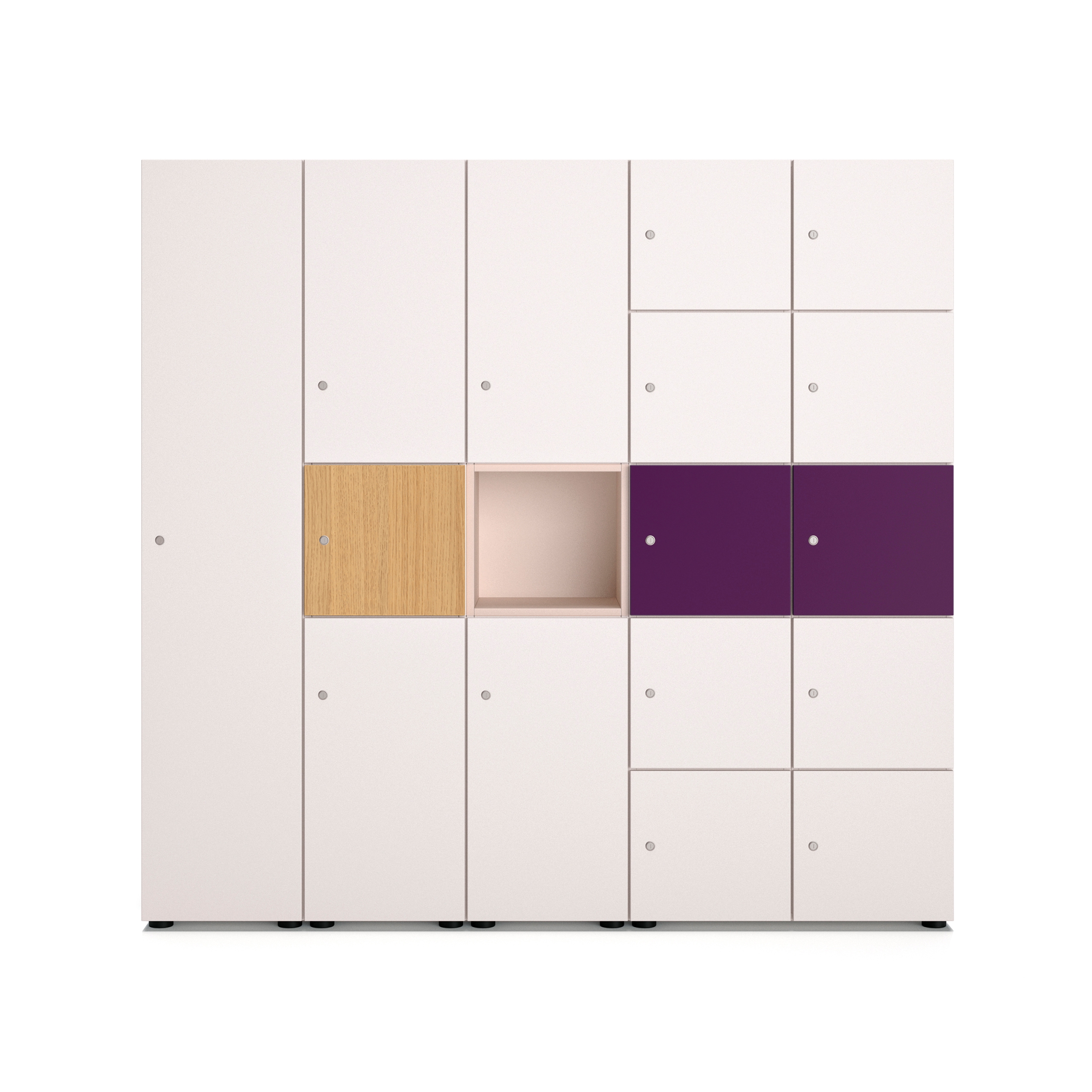 Display product lockers from manufacturer werner works