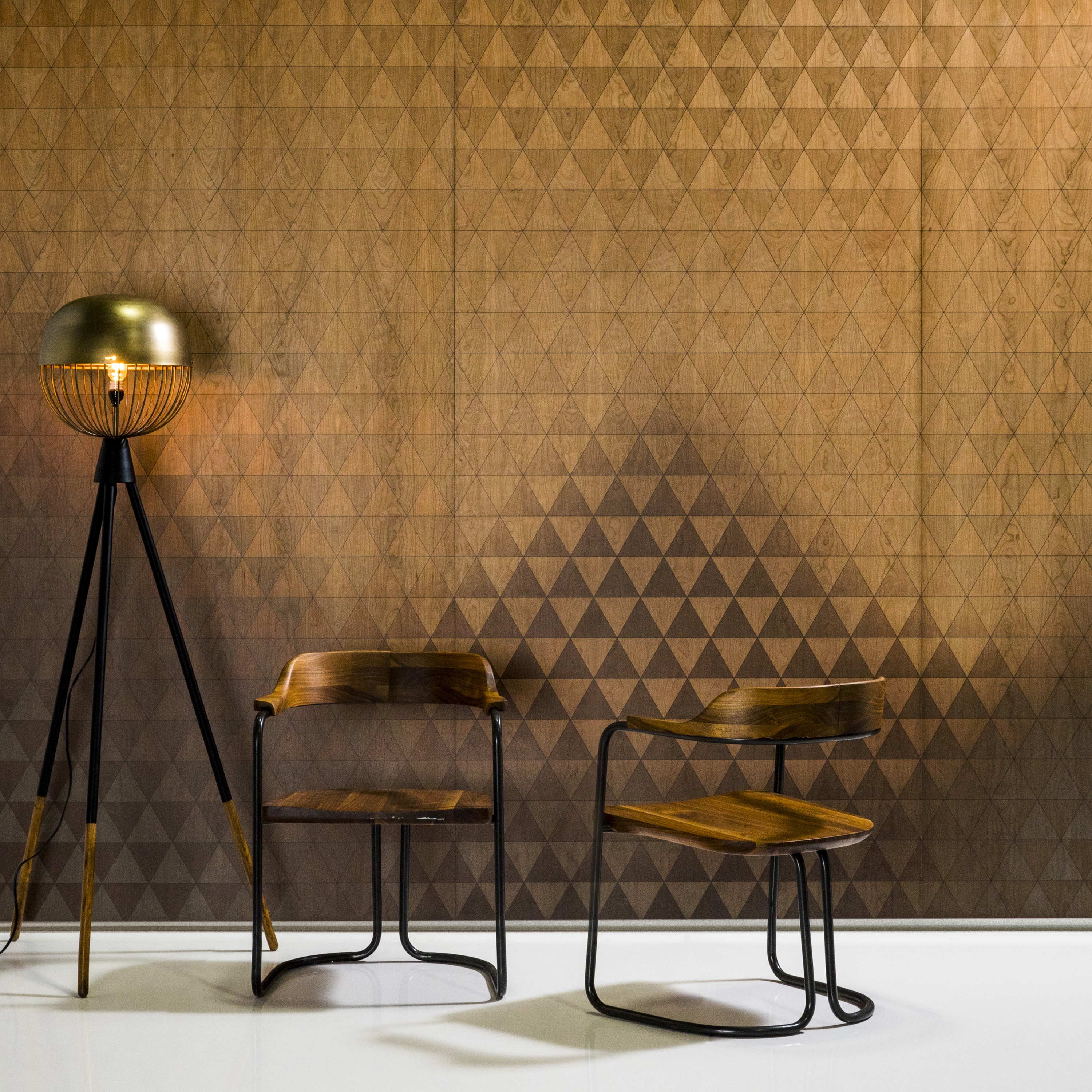 Infused veneer panel