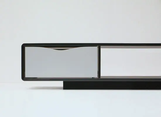 nut + grat - alum sideboard