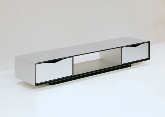 nut + grat - alum sideboard