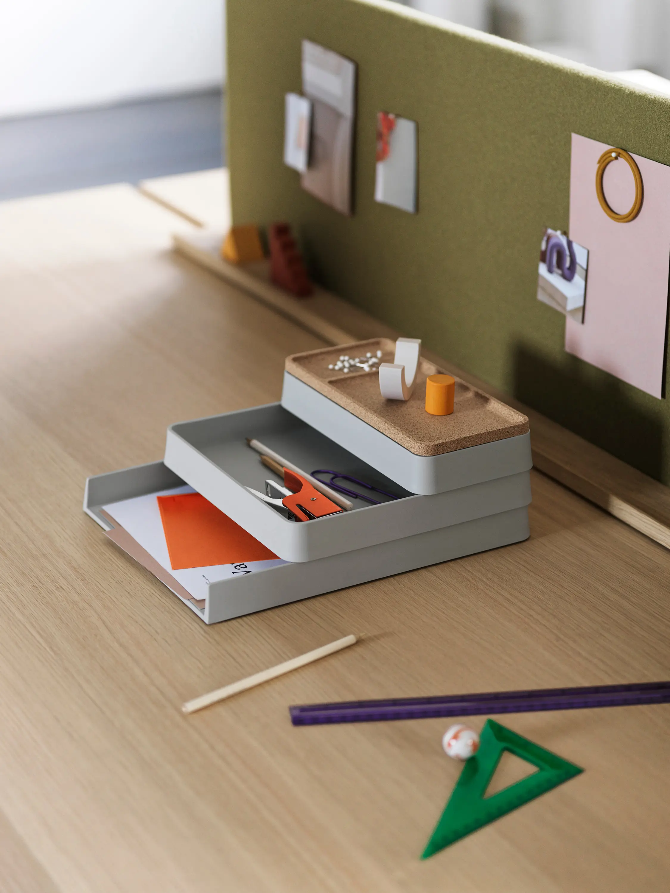 Muuto - Arrange Desktop Series | Tray - 12 X 25 cm / 4.8 X 9.6”