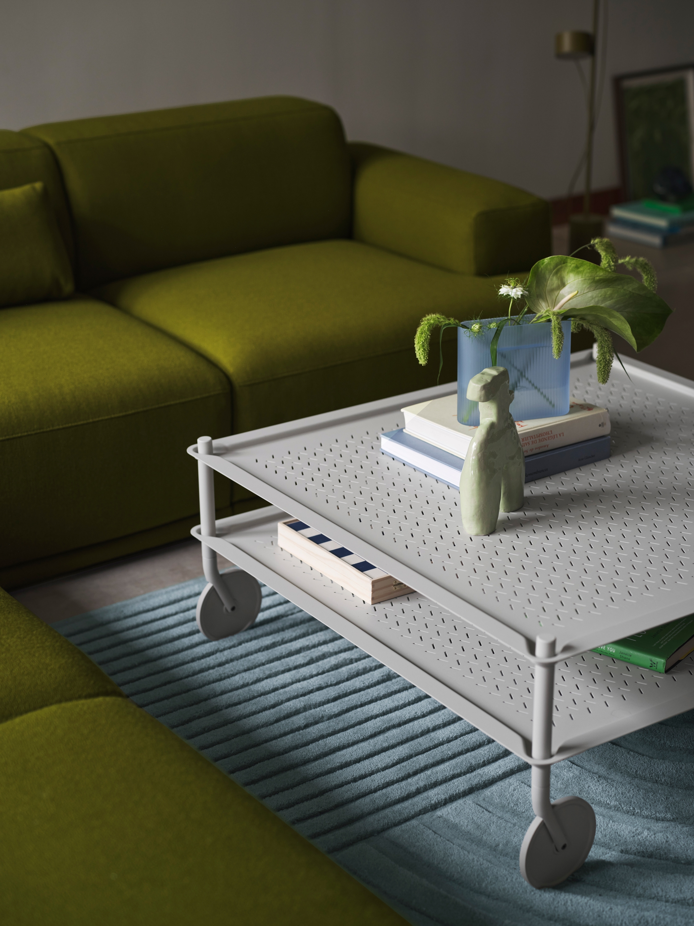 CONNECT SOFT MODULAR SOFA OTTOMAN (I) CLAY 12 Poufs from Muuto