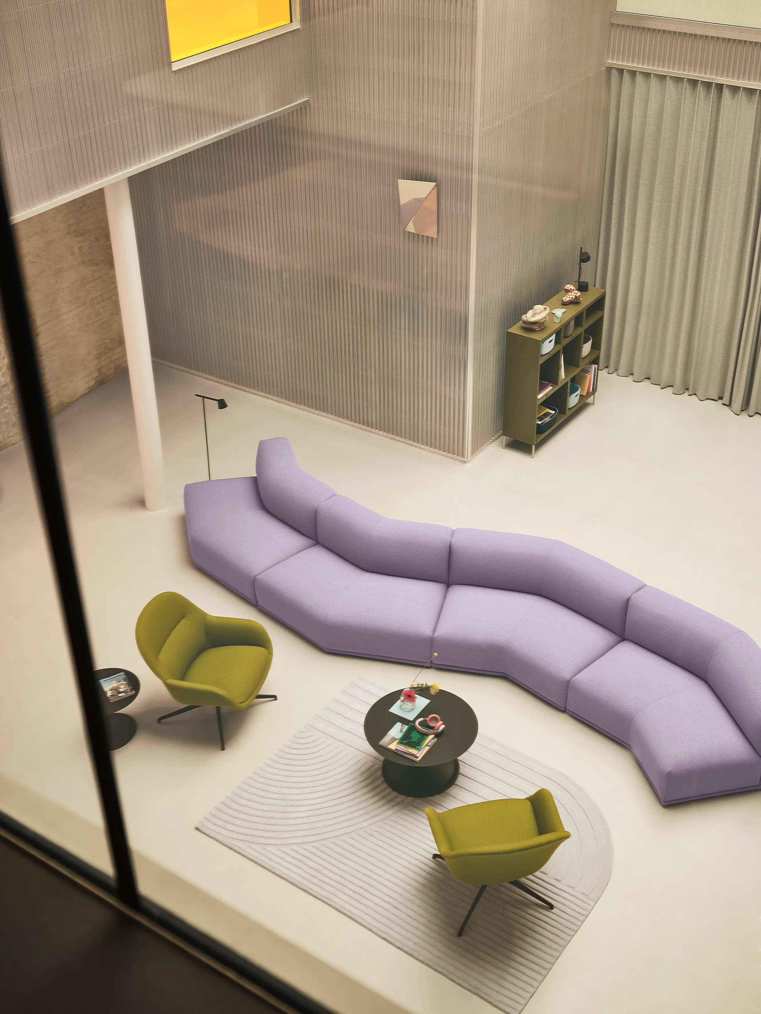 Muuto - Connect Sofa | 4-seater | Configuration 2