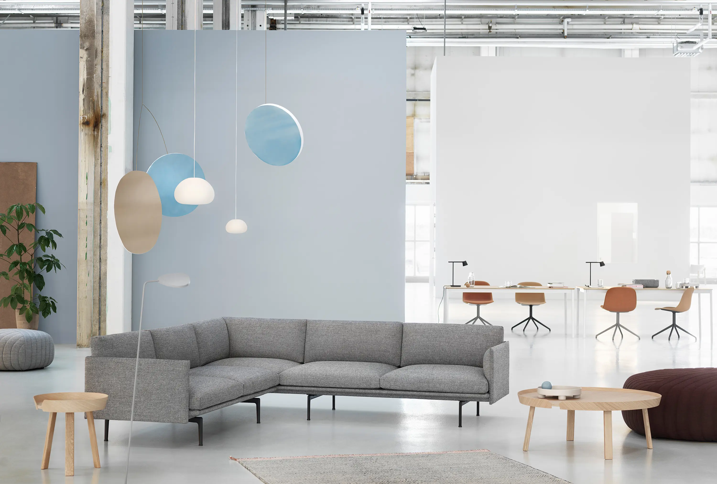 Muuto - Outline Sofa | Chaise Longue - Right