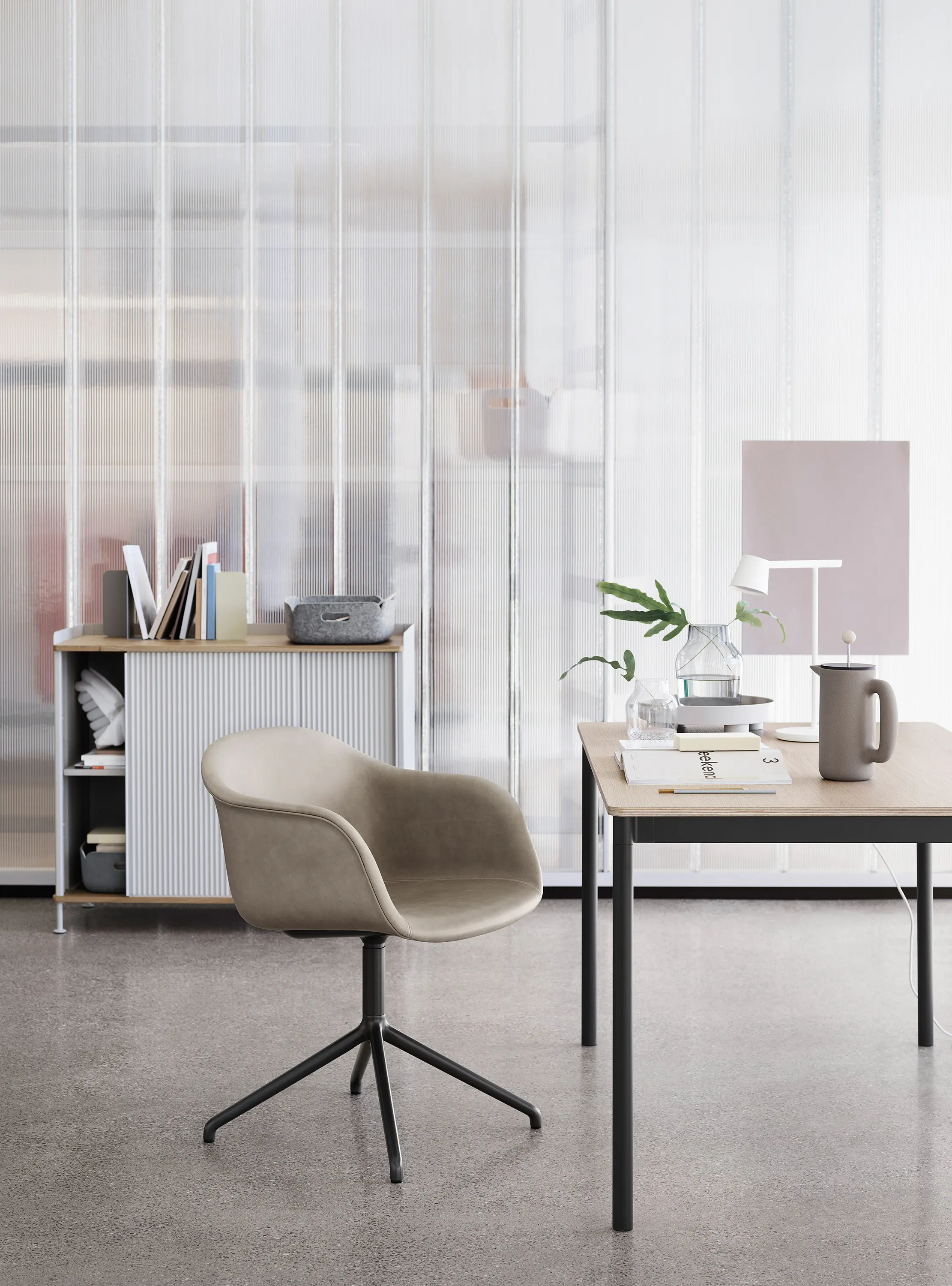 Muuto - Enfold Sideboard | 100 x 45 H: 85 CM / 39 x 17.7 H: 33.2"