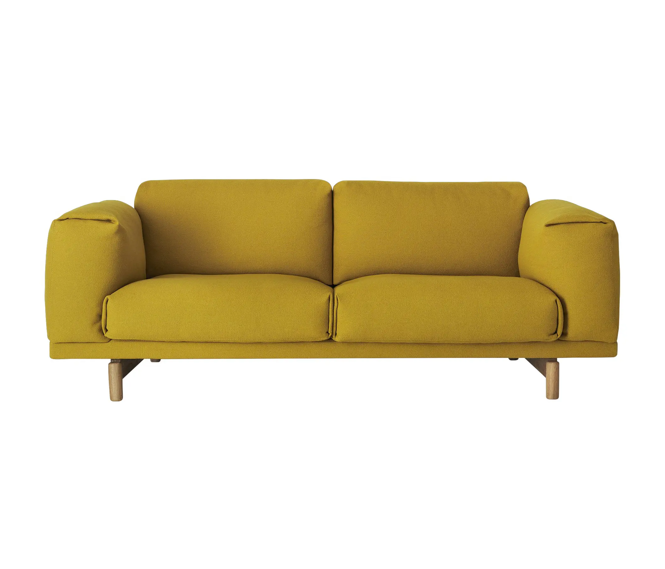 Muuto - Rest Sofa 2-seater | Wood Base