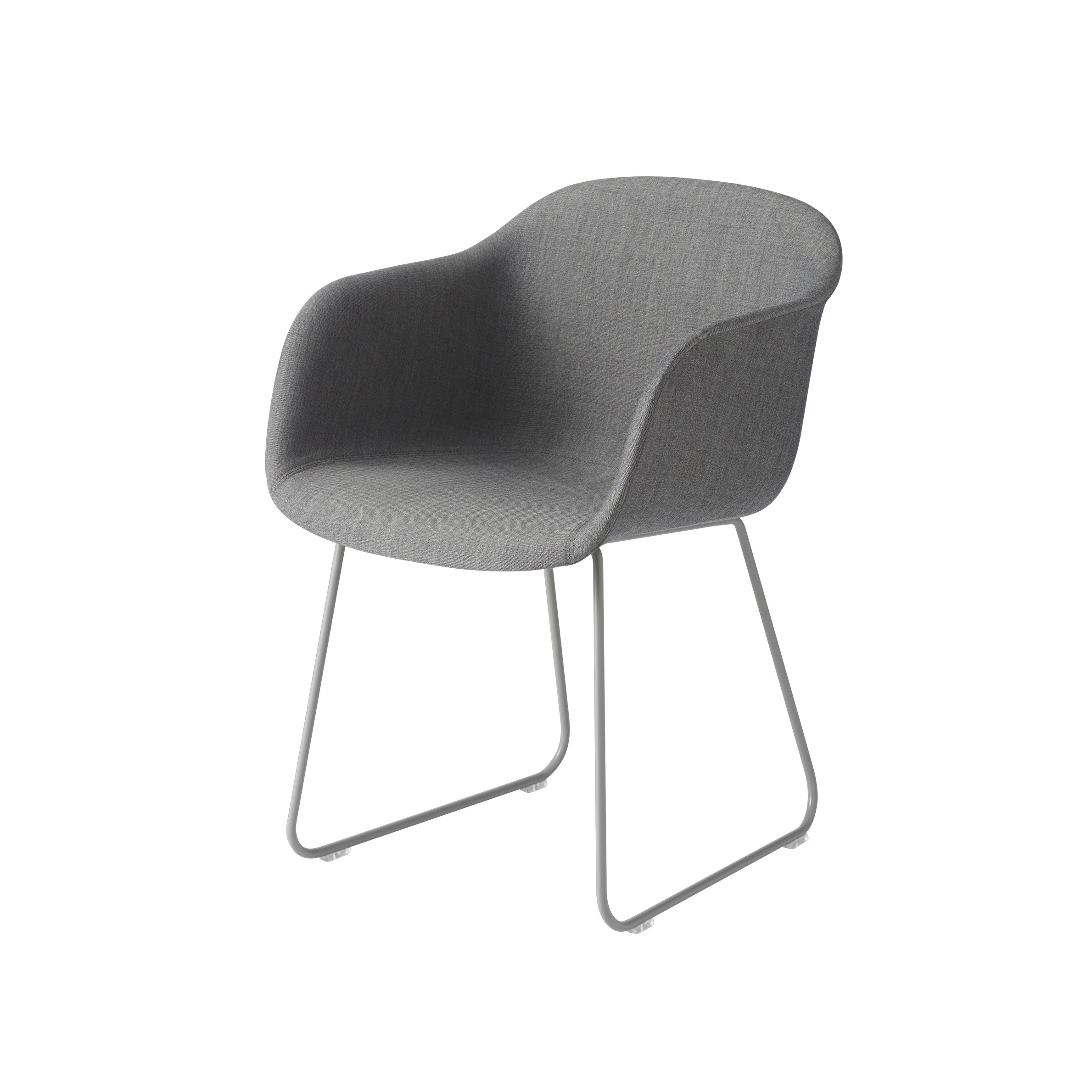 Fiber Armchair | Sled Base | Textile