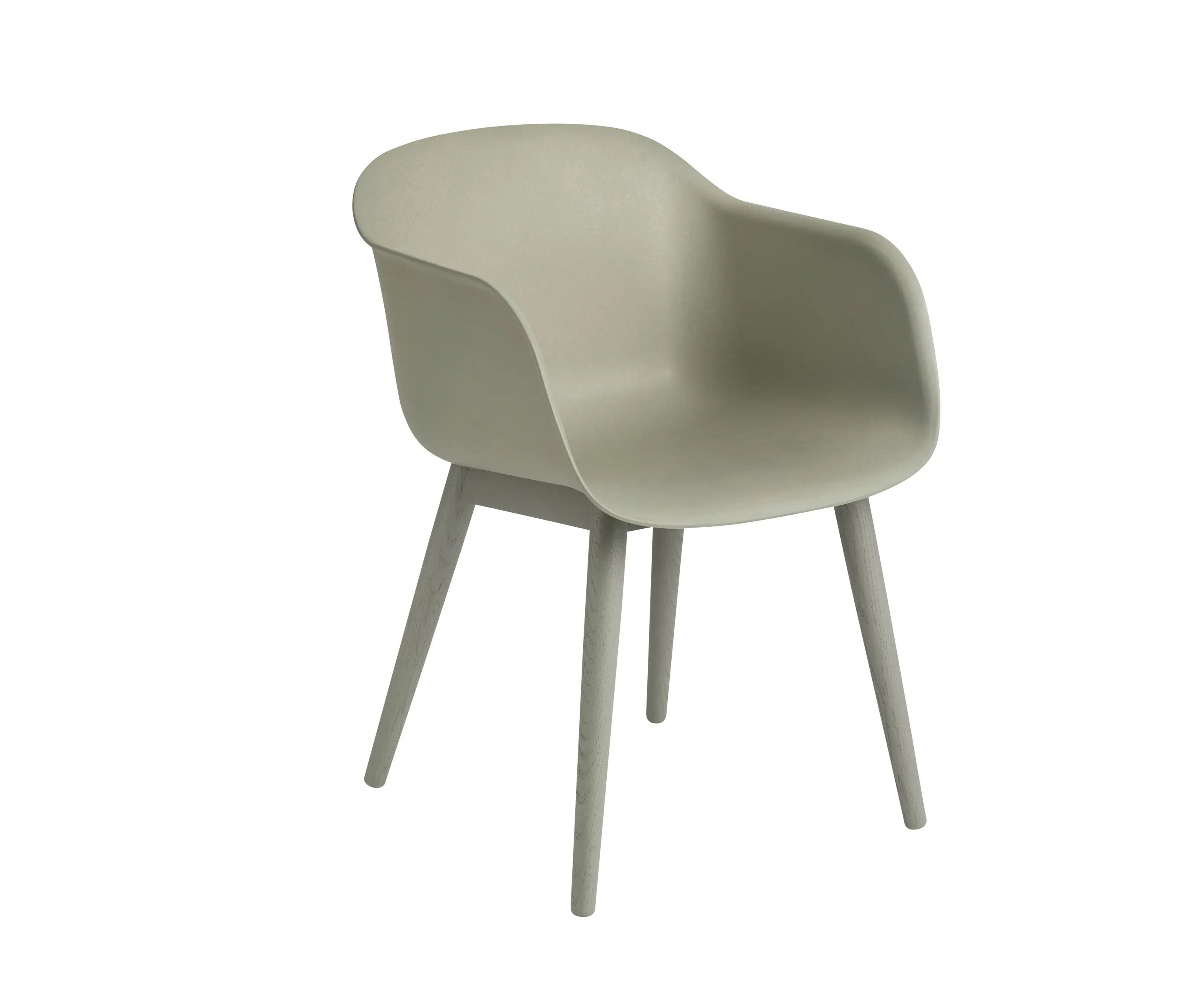 Muuto - Fiber Armchair | Wood Base