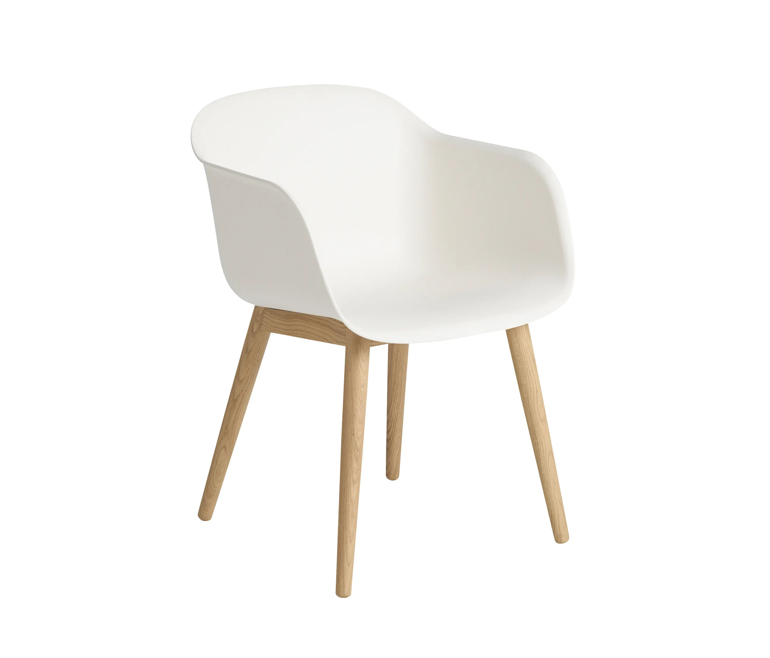 Muuto - Fiber Armchair | Wood Base
