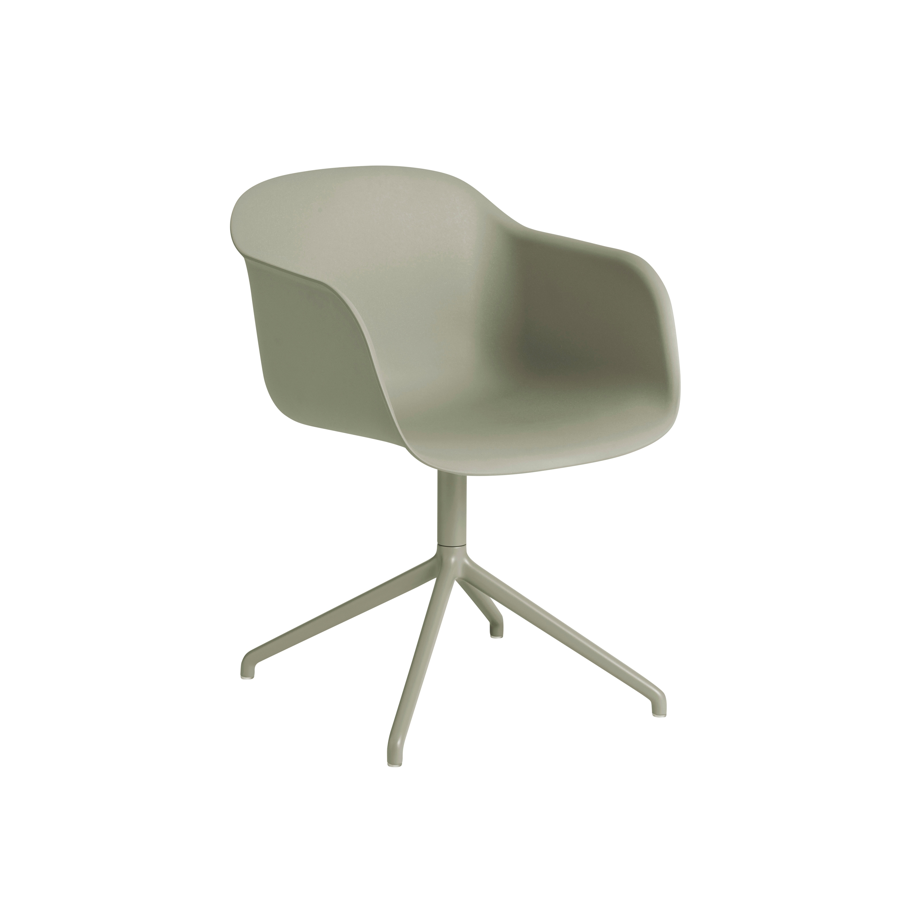 Vertoon produk Fiber Armchair | Swivel Base van vervaardiger Muuto