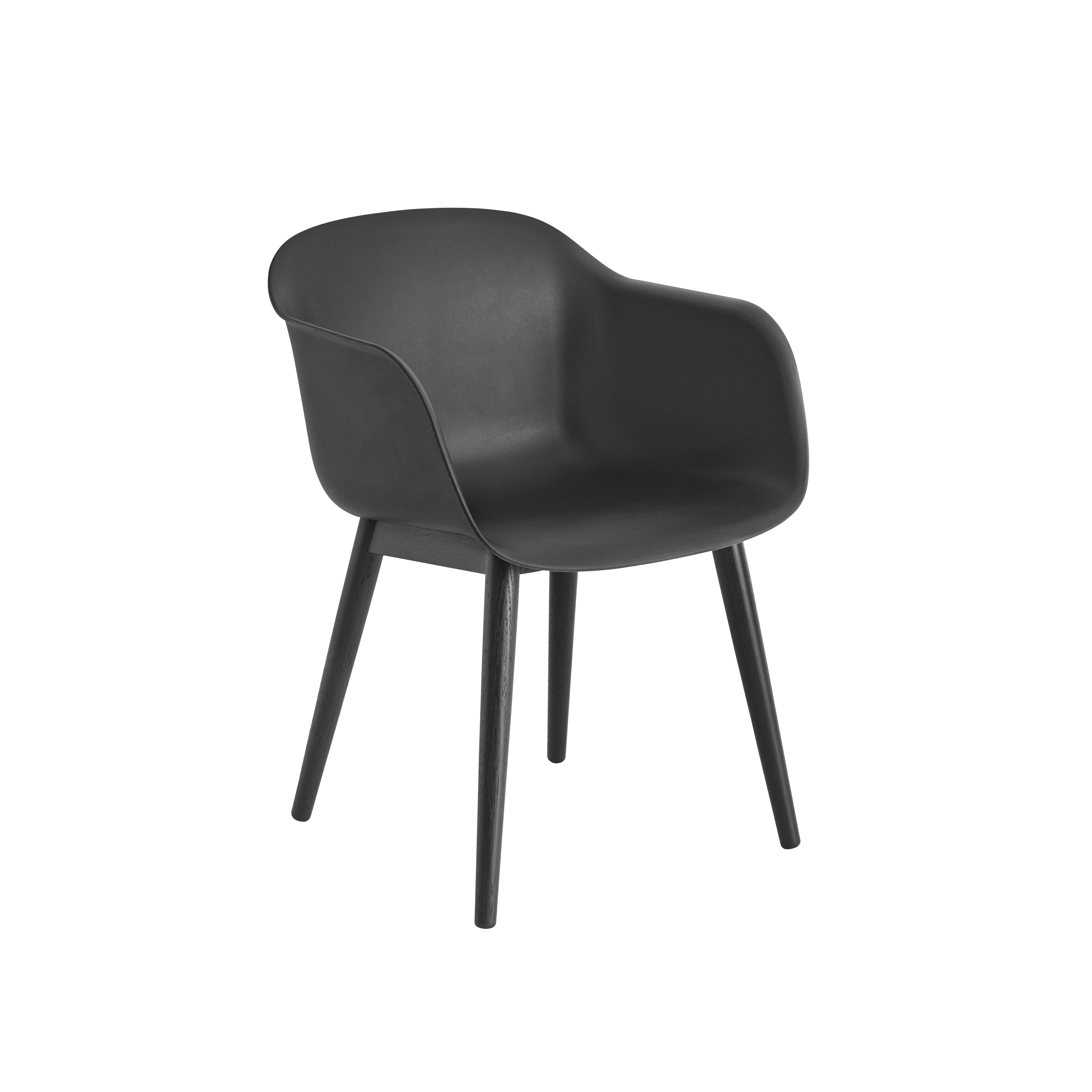 Display product Fiber Armchair | Wood Base from manufacturer Muuto