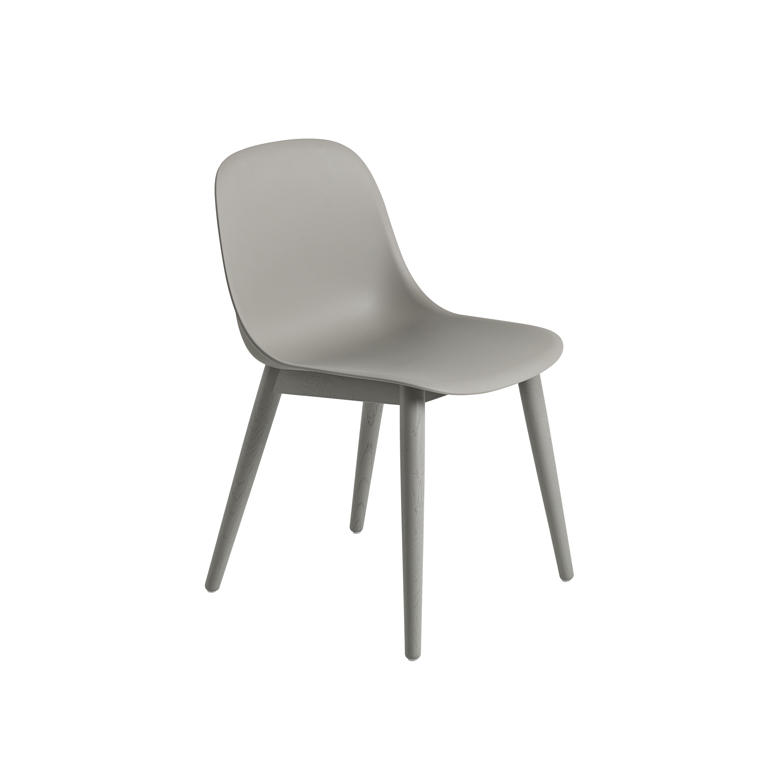 Fiber Side Chair | Wood Base