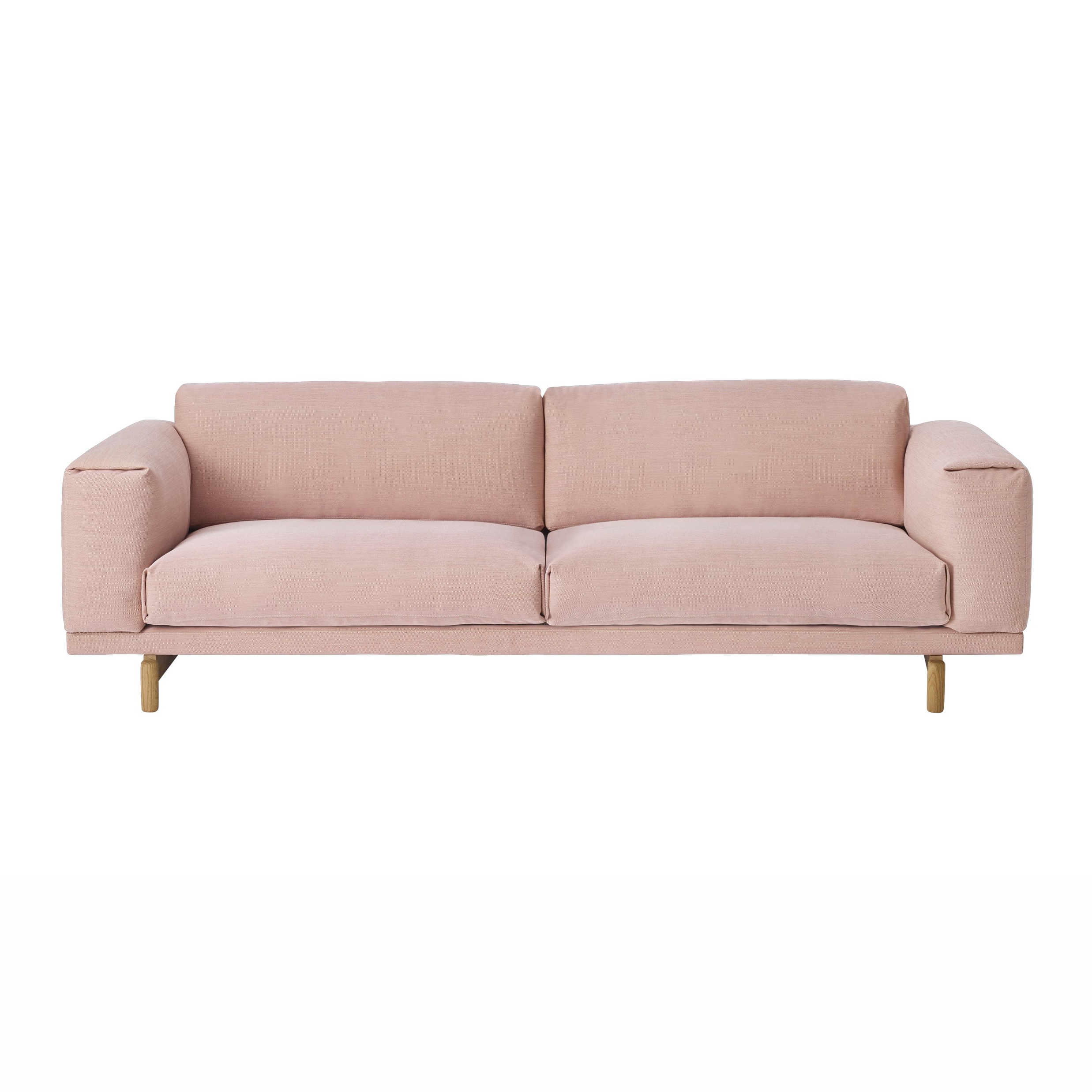 Rest Sofa 3-seater | Wood Base