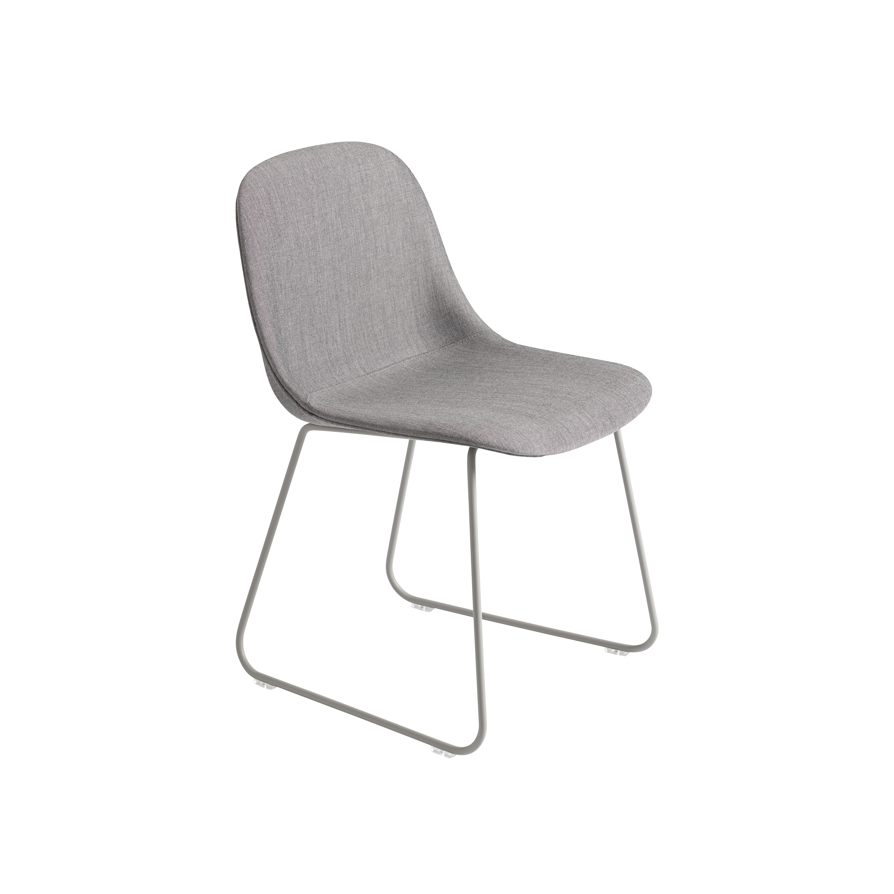 Display product Fiber Side Chair | Sled Base | Textile from manufacturer Muuto
