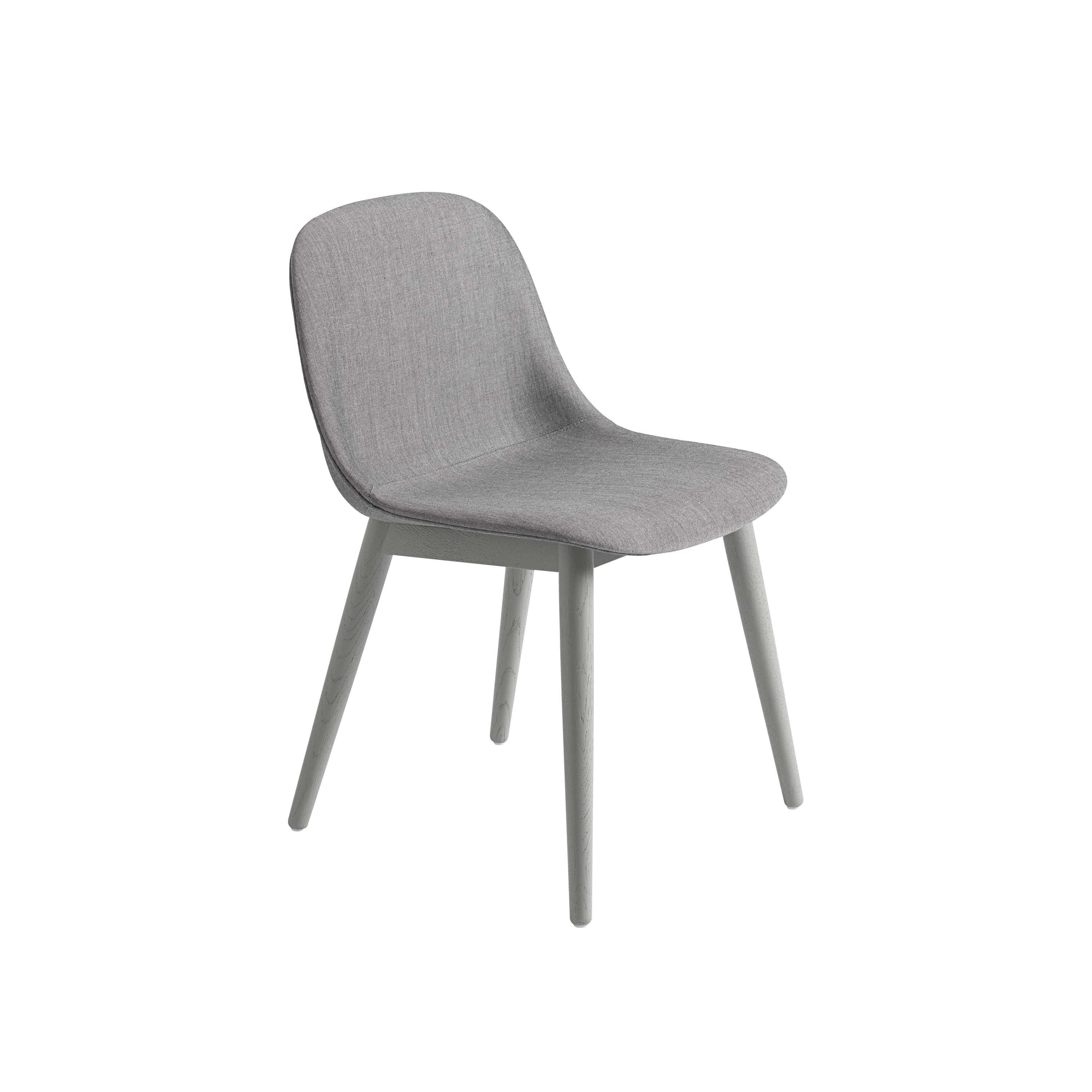 Display product Fiber Side Chair | Wood Base | Textile from manufacturer Muuto
