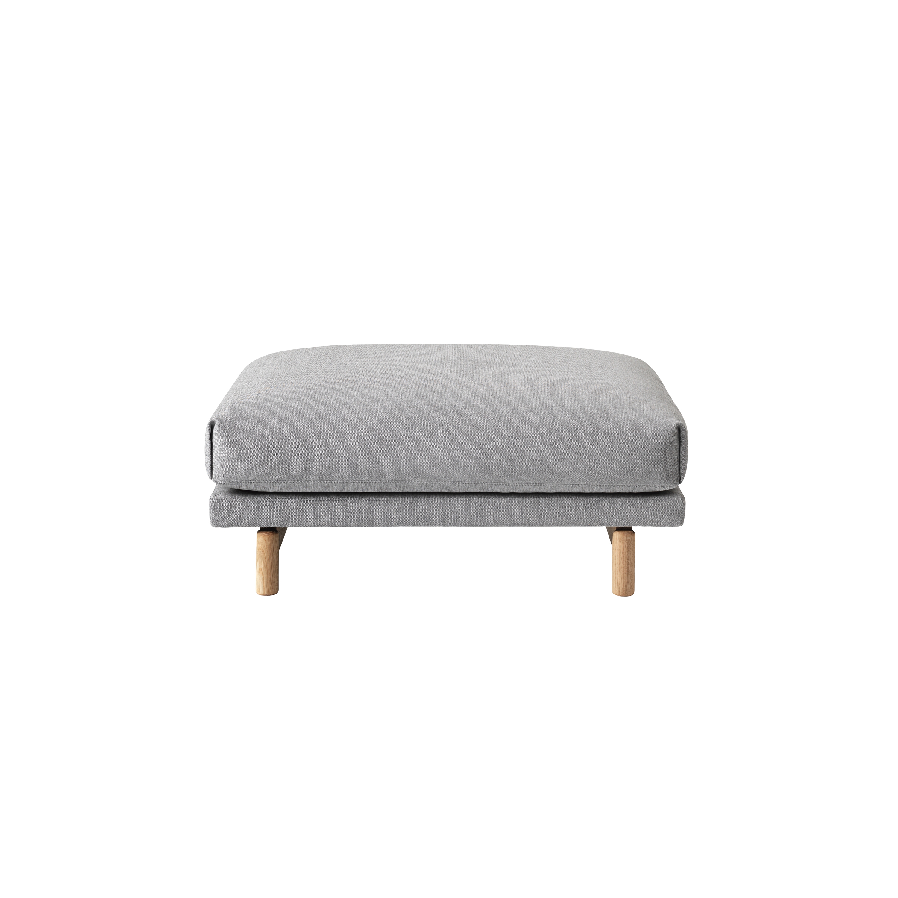 Rest Pouf | Wood Base