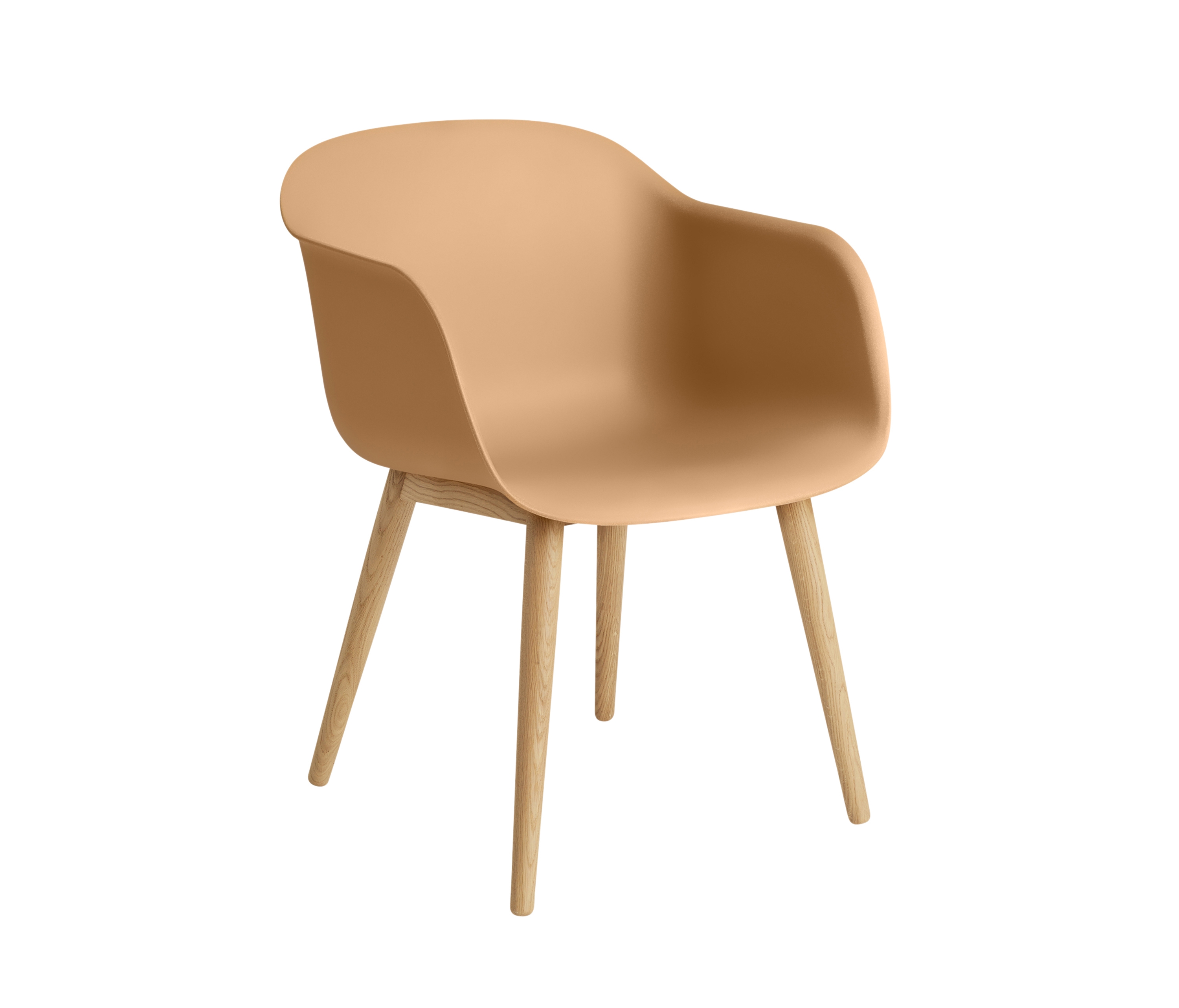 Display product Fiber Armchair | Wood Base from manufacturer Muuto