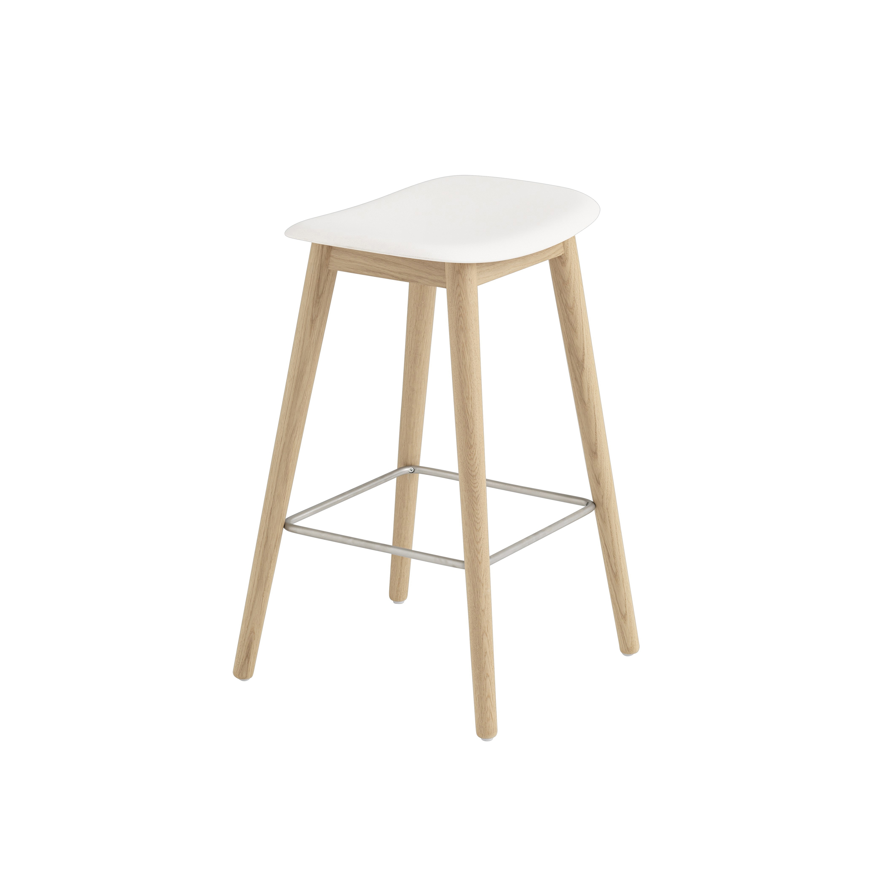 Mostra il prodotto Fiber Counter Stool | Wood Base del produttore Muuto