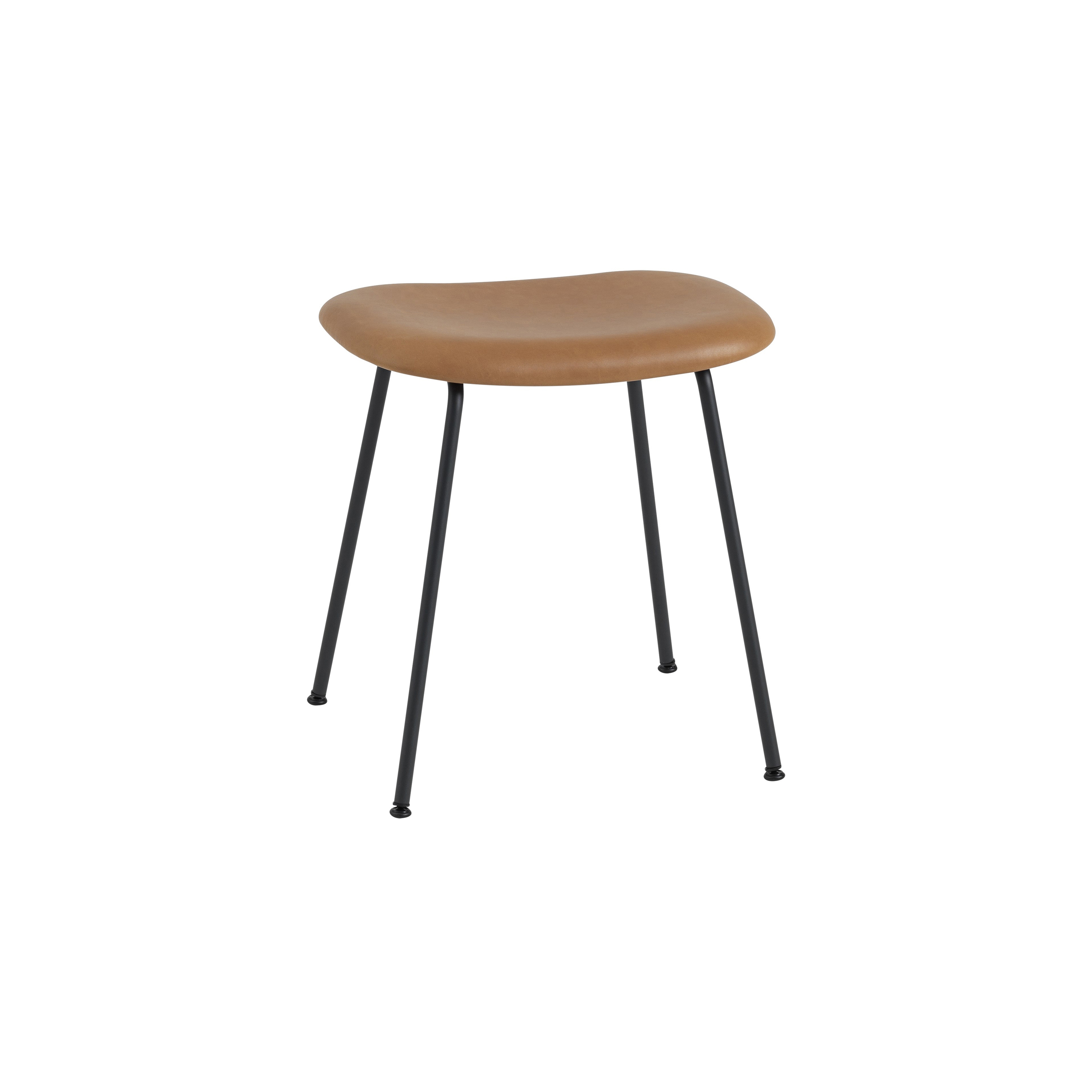 Afficher le produit Fiber Stool | Tube Base | Leather du fabricant Muuto