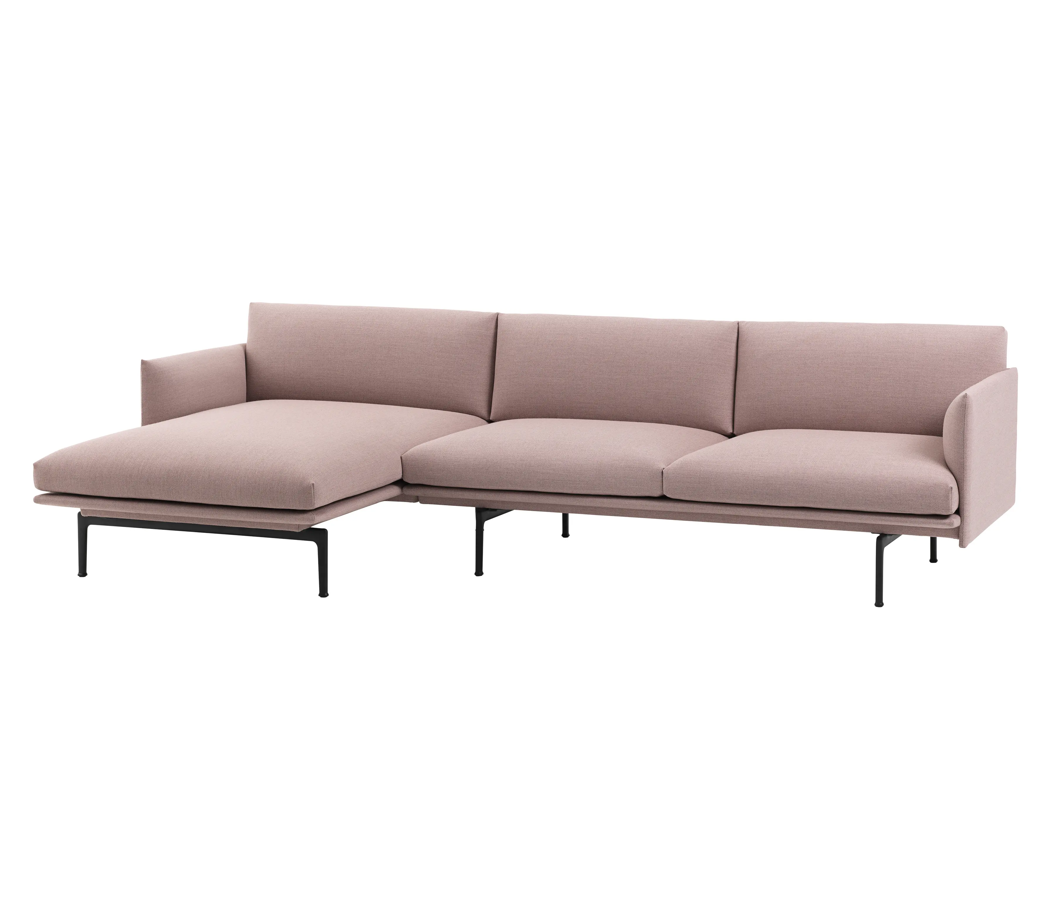 Muuto - Outline Sofa | Chaise Longue - Left
