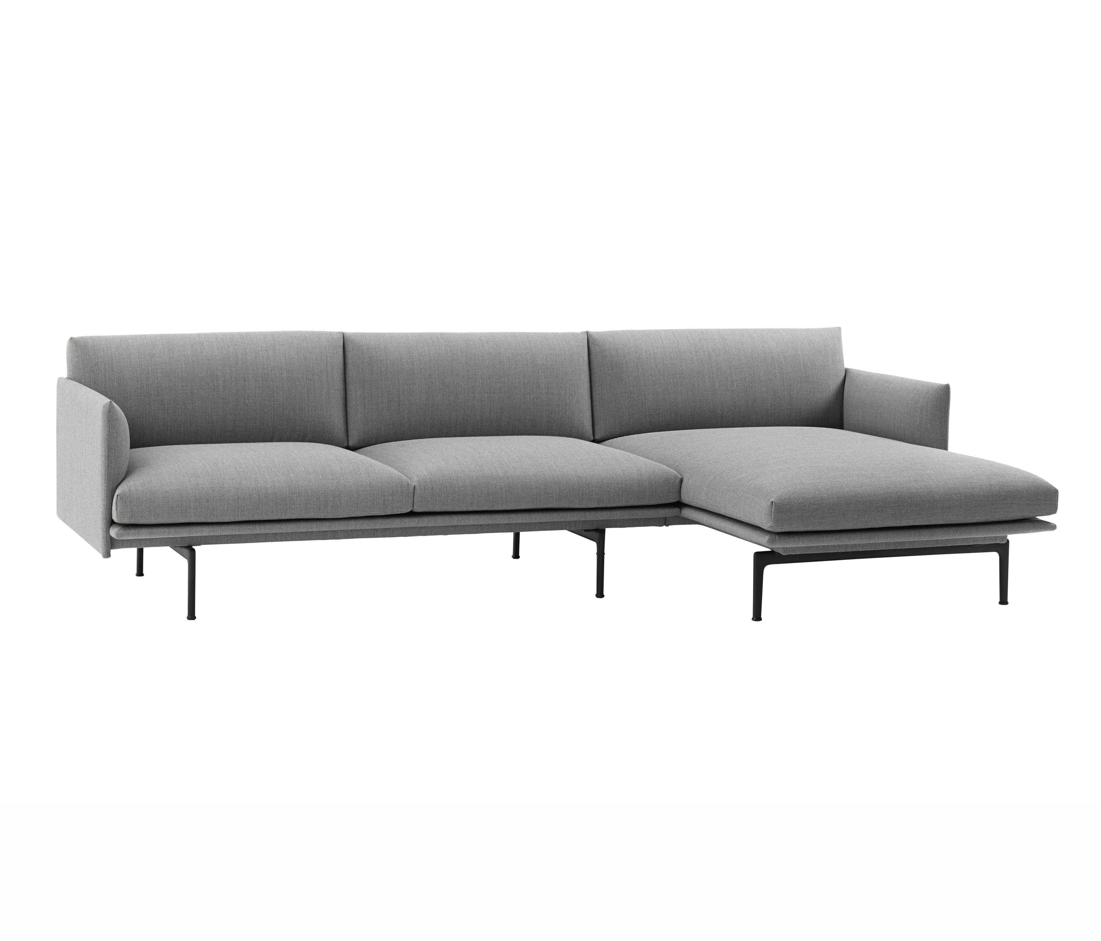 Muuto - Outline Sofa | Chaise Longue - Right