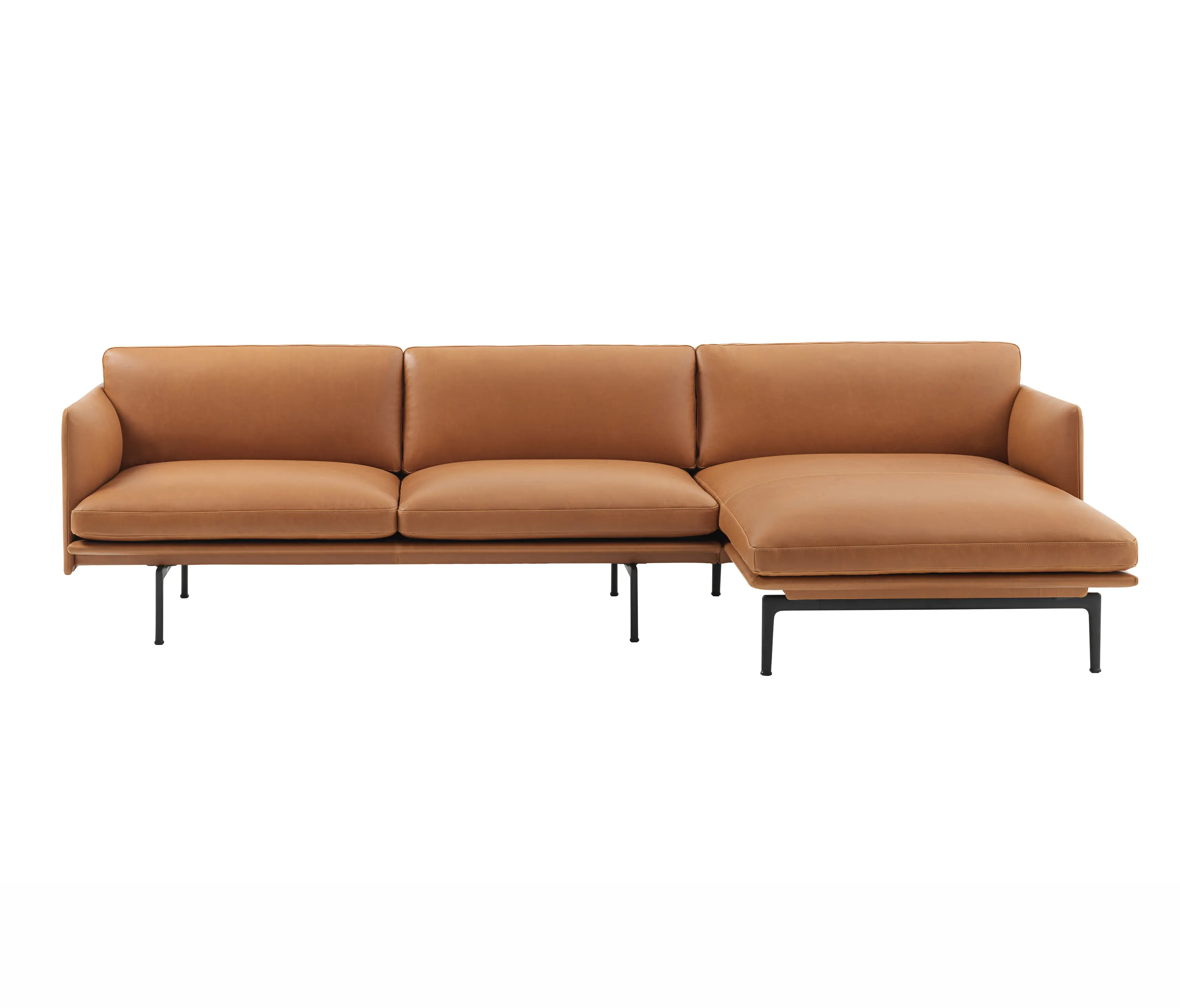 Muuto - Outline Sofa | Chaise Longue - Right