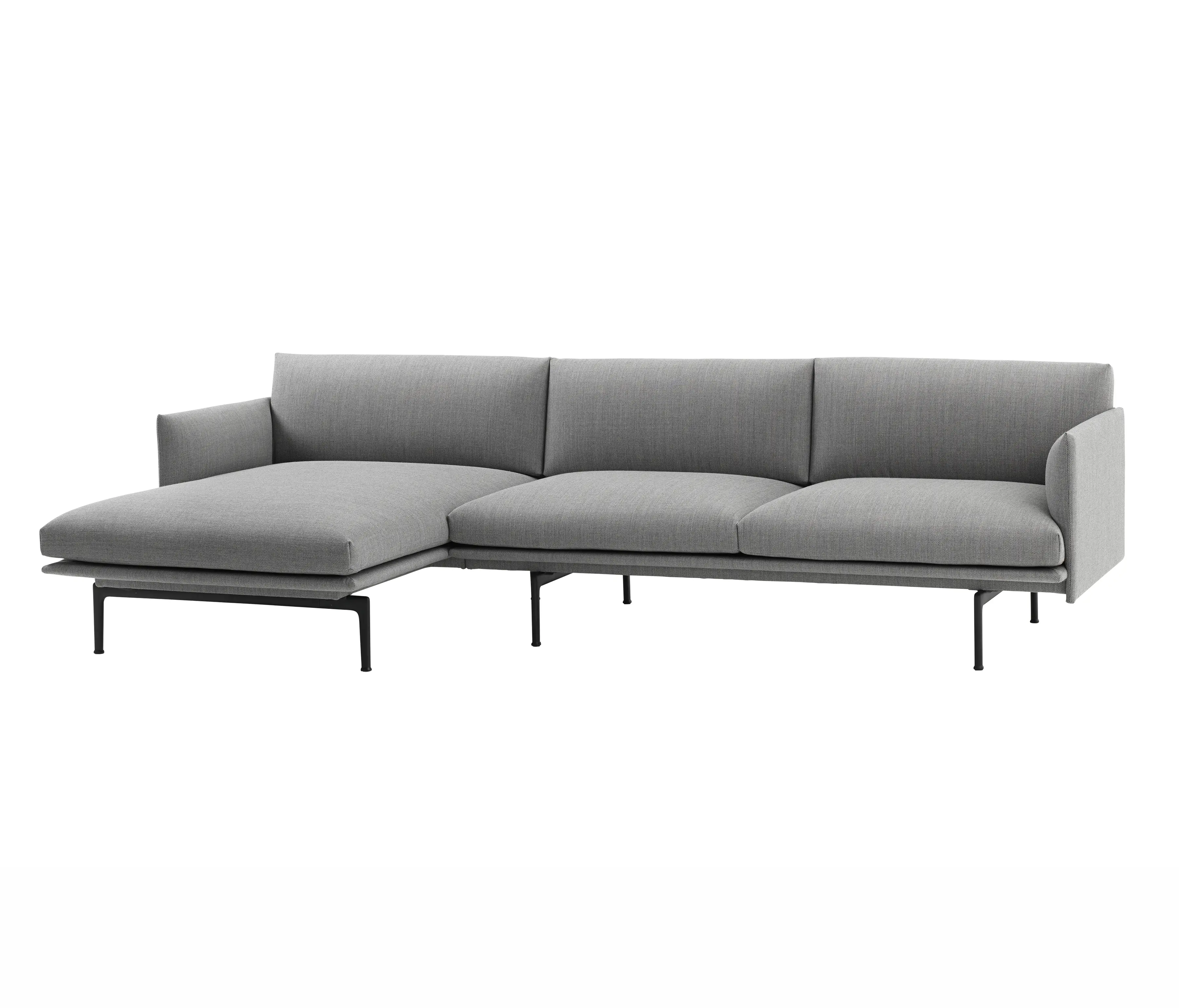 Muuto - Outline Sofa | Chaise Longue - Left