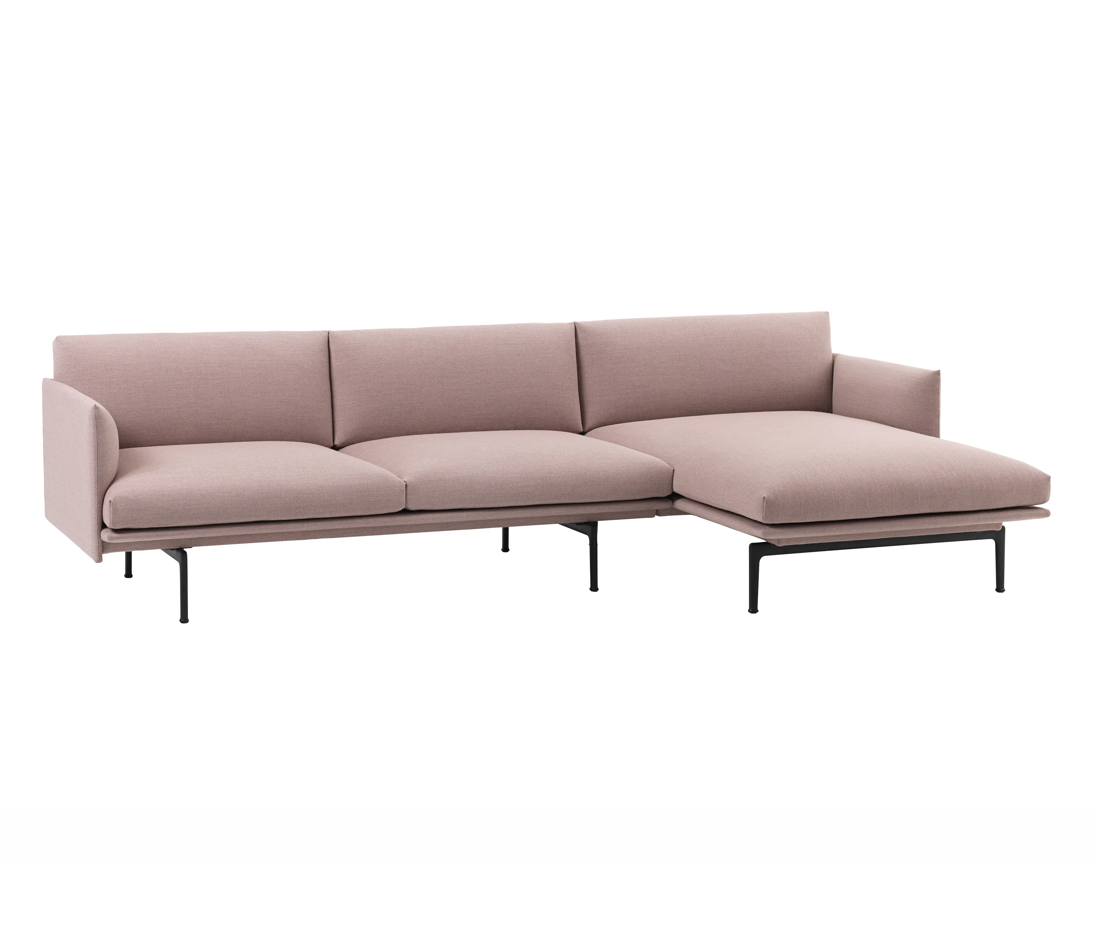 Muuto - Outline Sofa | Chaise Longue - Right