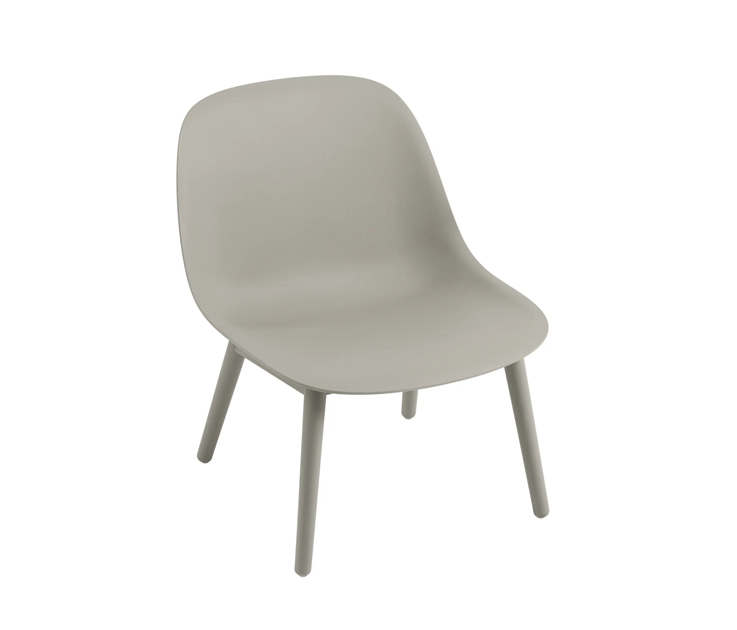 Muuto - Fiber Lounge Chair | Wood Base