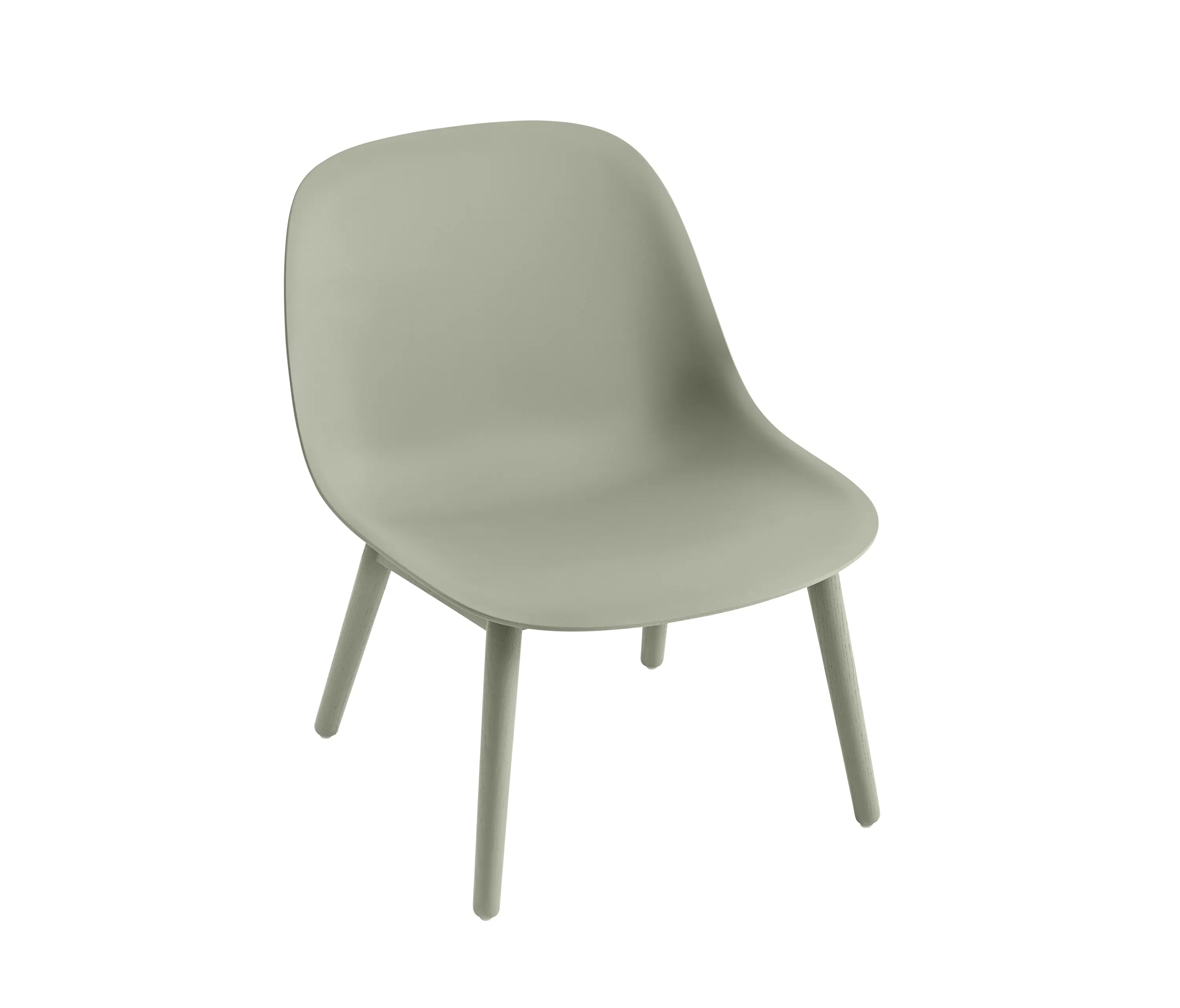 Muuto - Fiber Lounge Chair | Wood Base