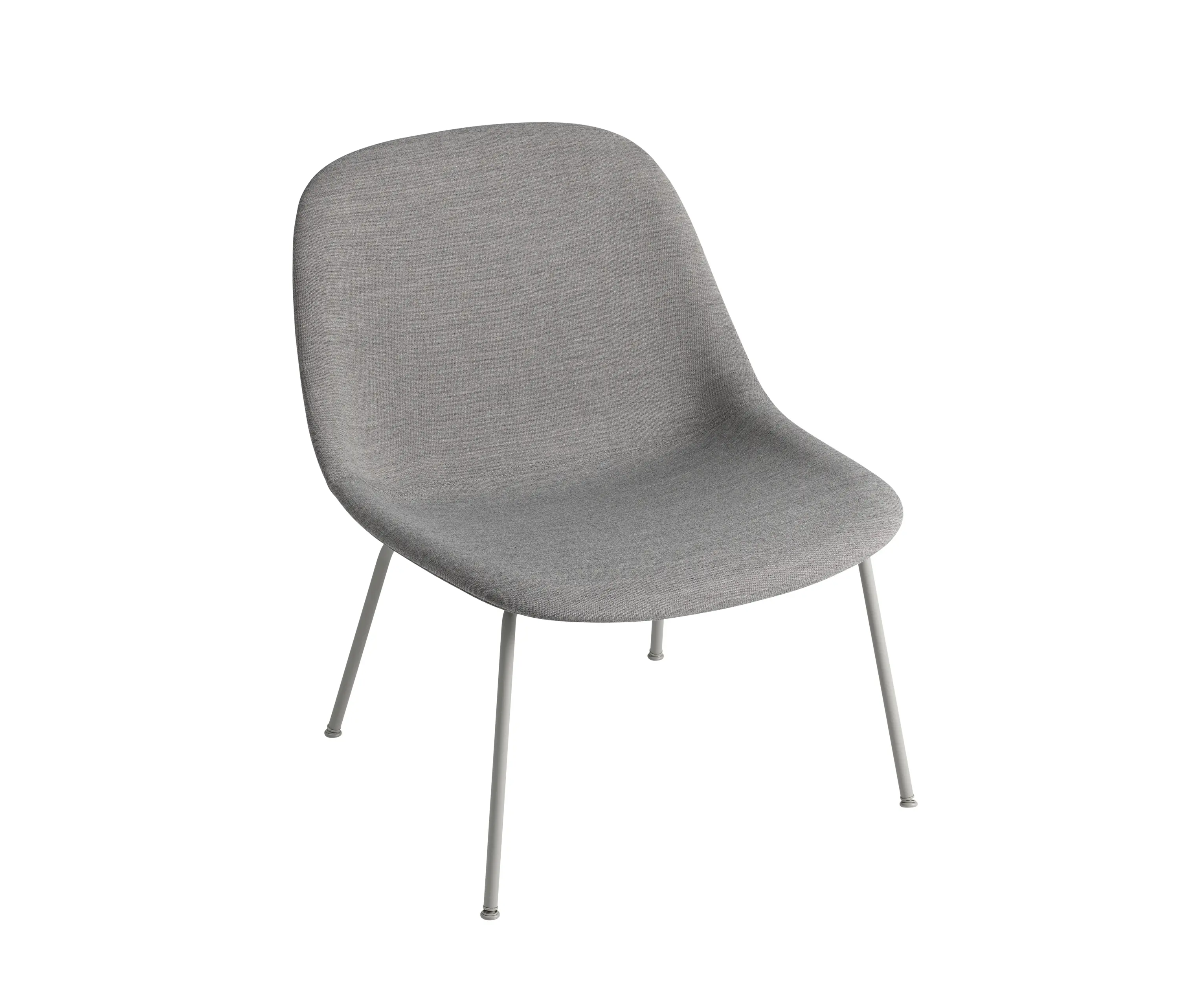 Muuto - Fiber Lounge Chair | Tube Base | Textile