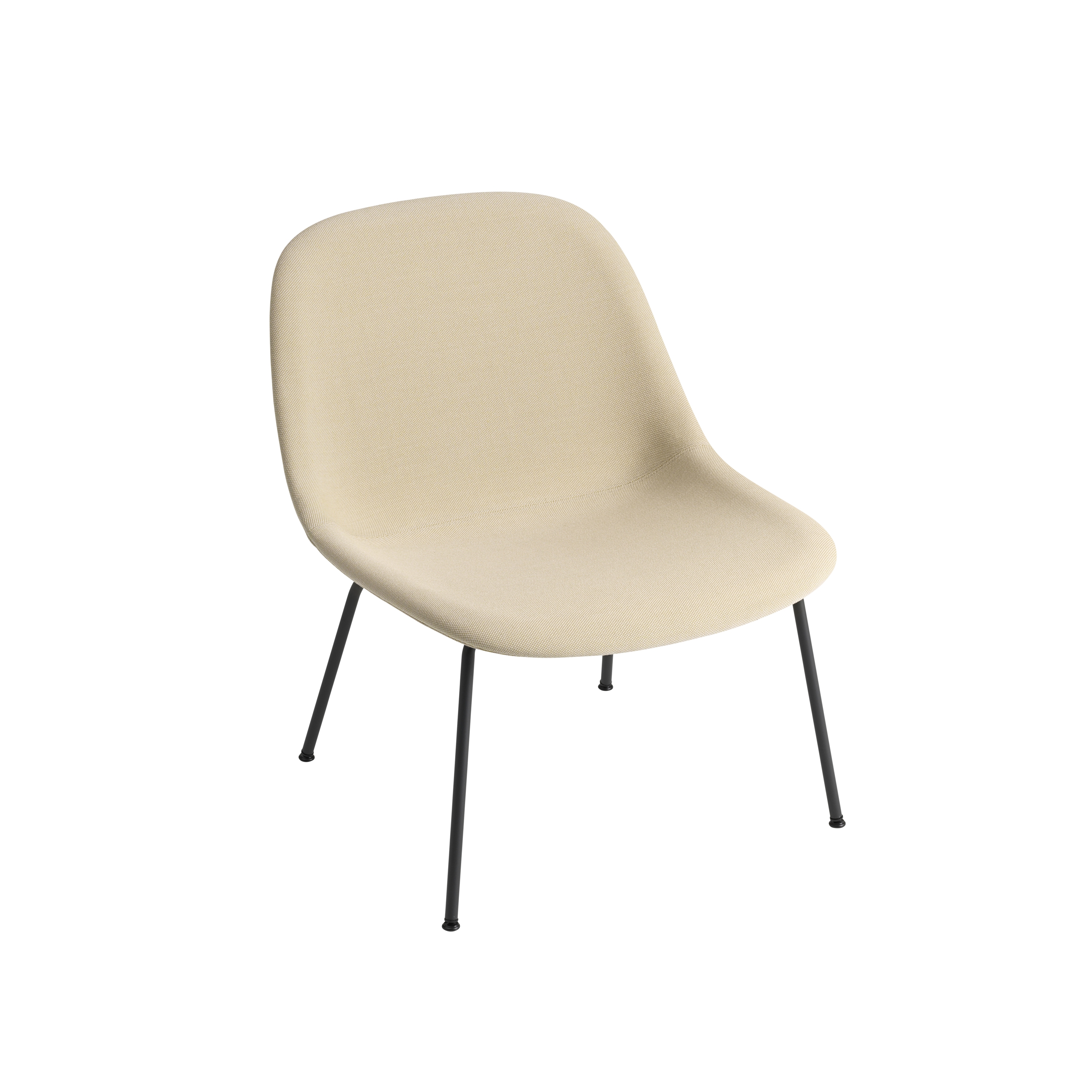 Fiber Lounge Chair | Tube Base | Textile