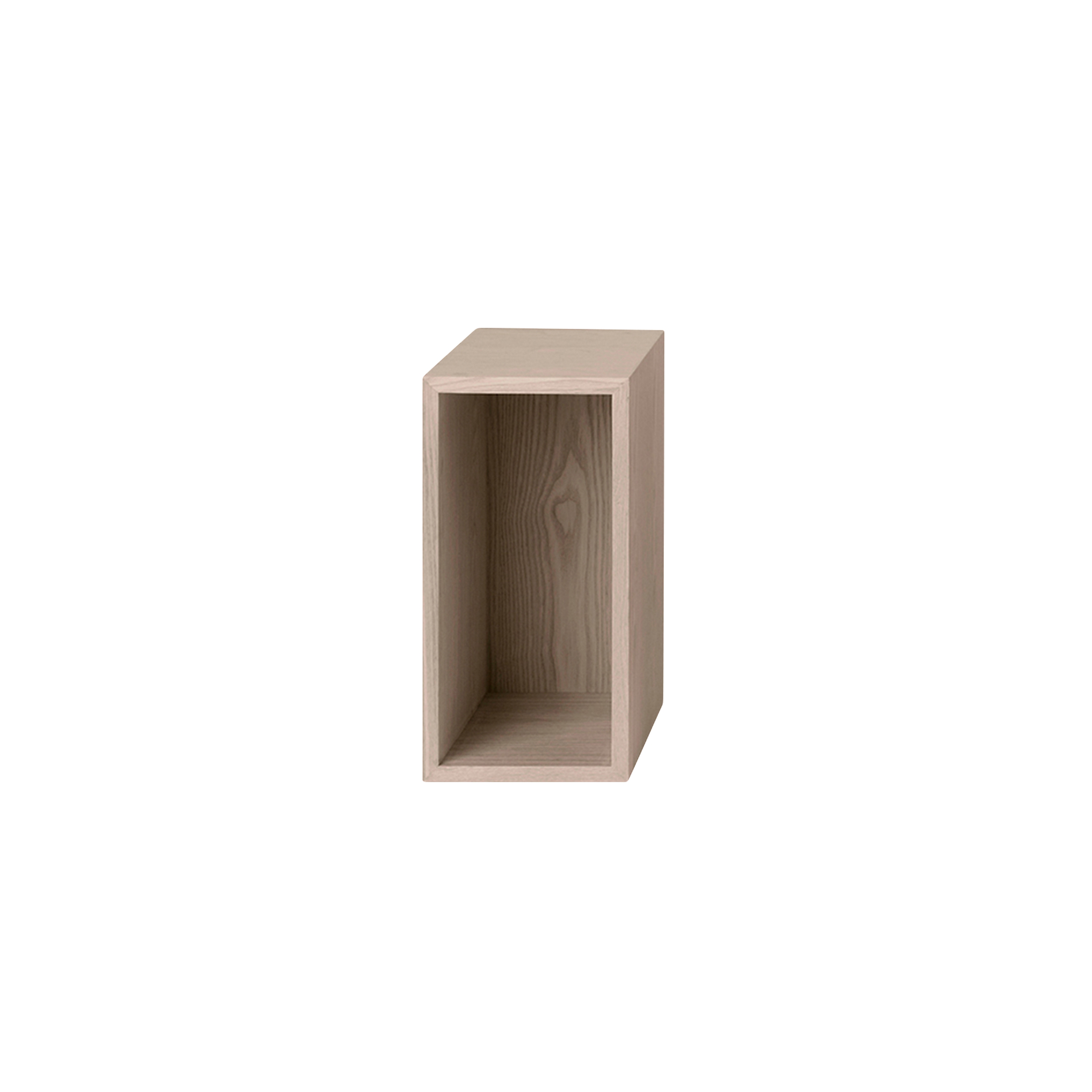 Display product Stacked Storage System | Small With Backboard from manufacturer Muuto