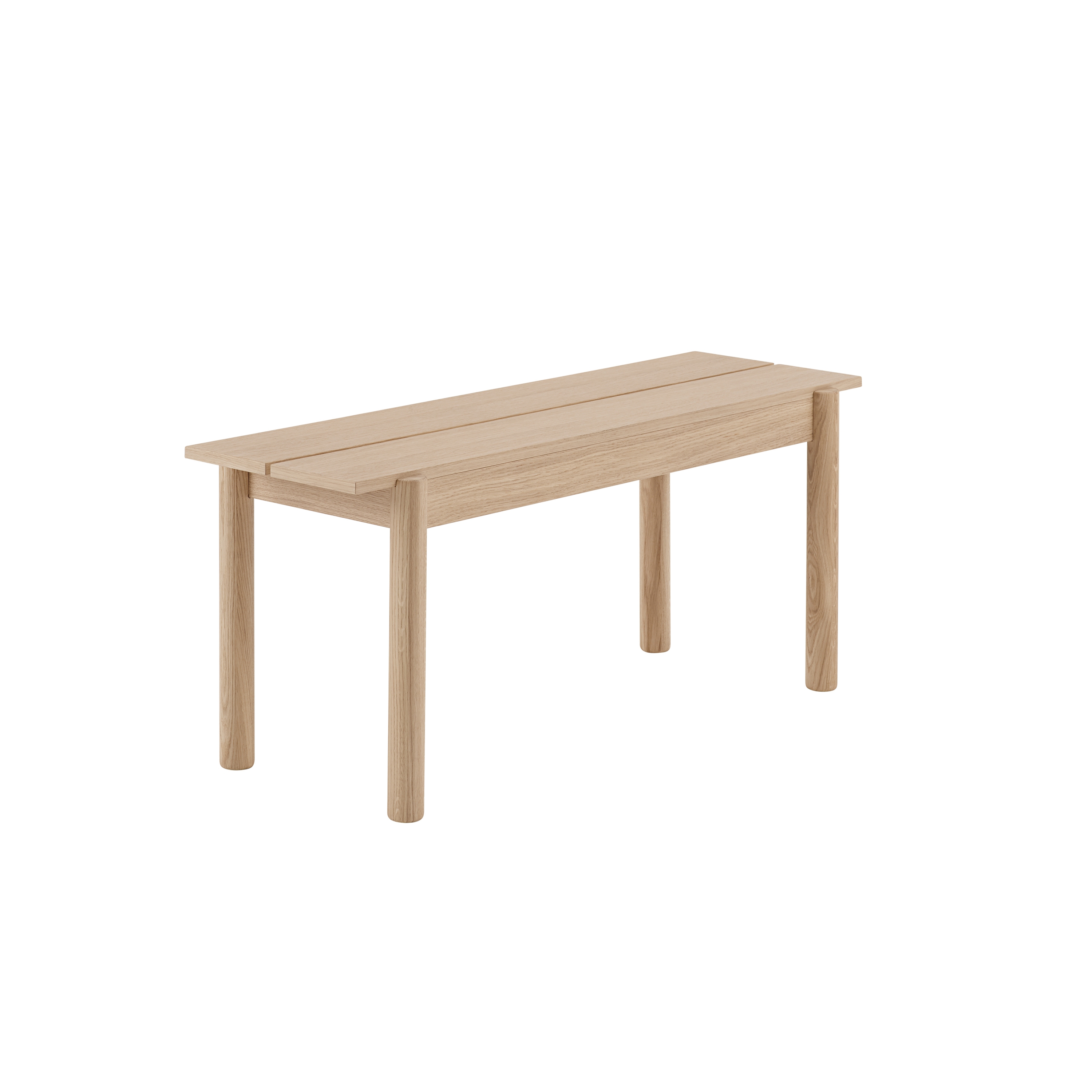 Afficher le produit Linear Wood Bench | 110 x 34 cm / 43.3 x 13.4" du fabricant Muuto