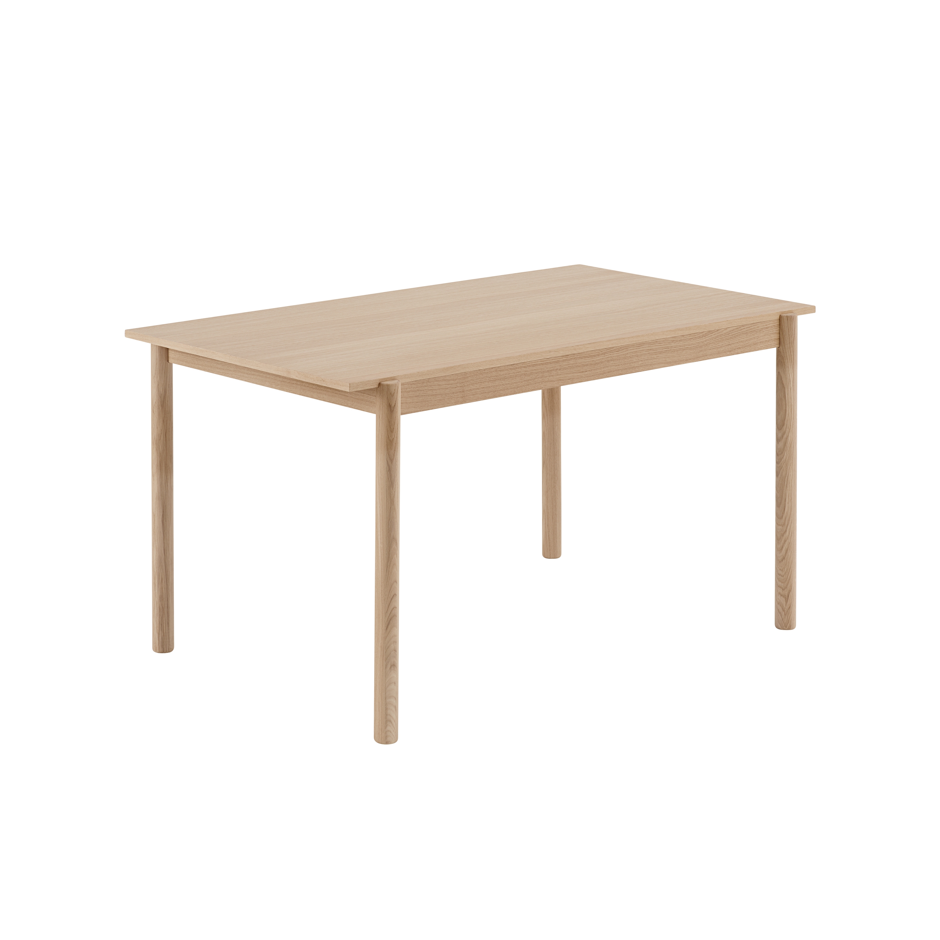Display product Linear Wood Table | 140 x 85 cm / 54.7 x 31.5" from manufacturer Muuto