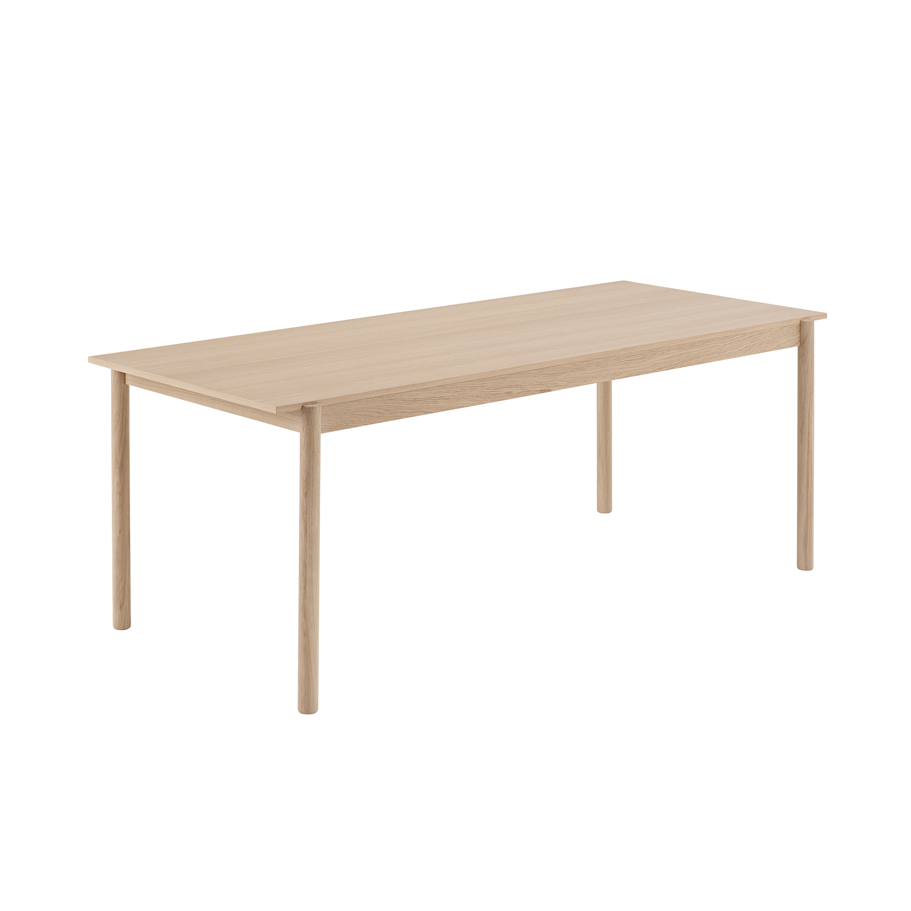Mostra il prodotto Linear Wood Table | 200 x 90 cm / 78.7 x 33.5" del produttore Muuto