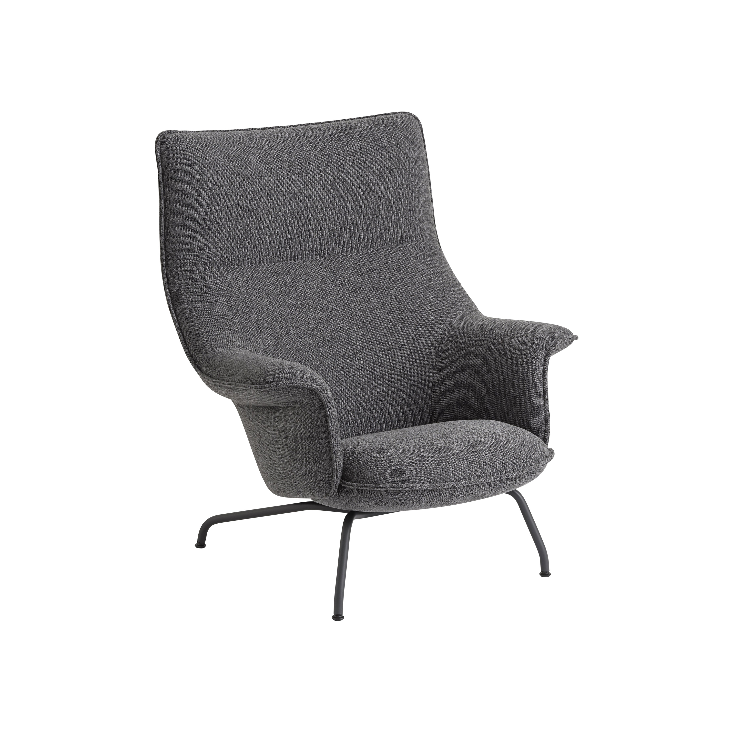 Doze Lounge Chair High Back | Tube Base