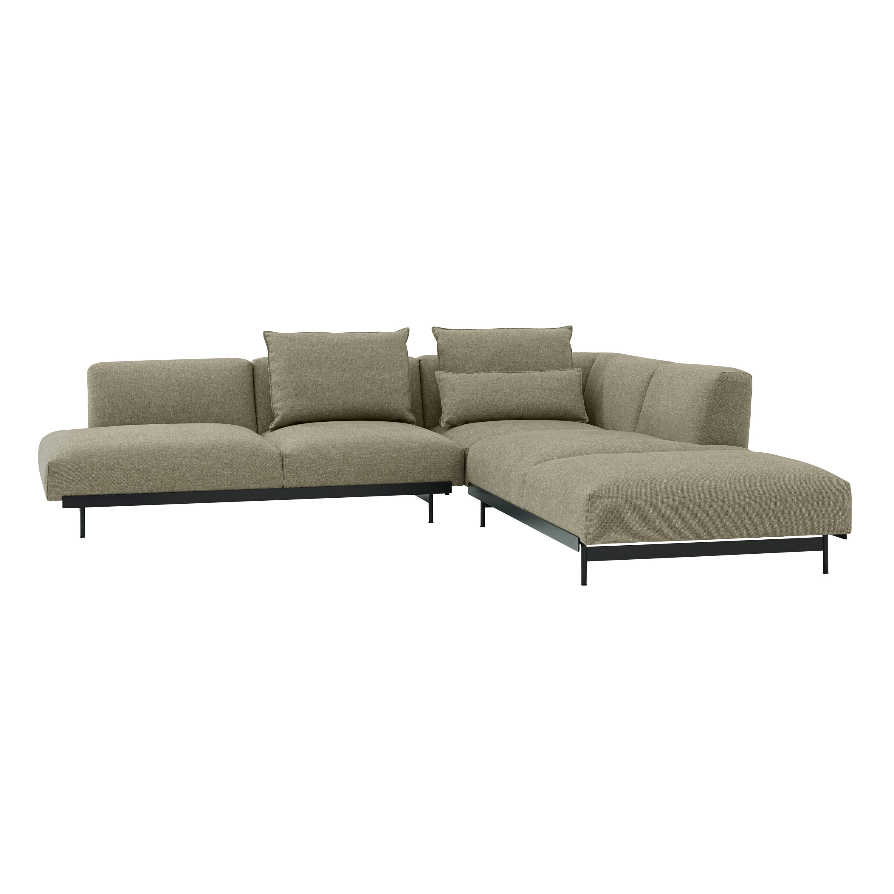 In Situ Modular Sofa | Corner Configuration 4